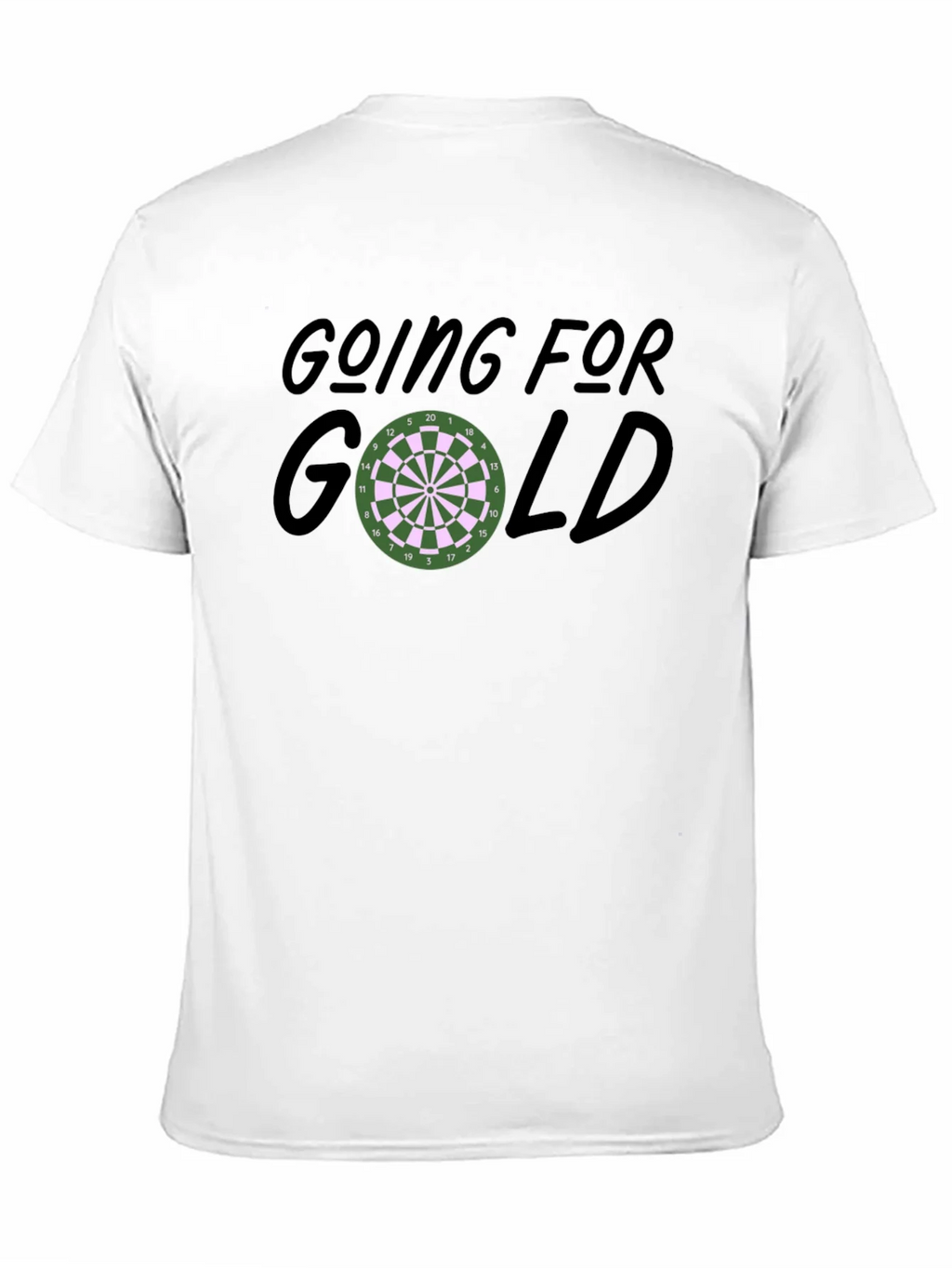 Going For Gold Dartboard Graphic T-Shirt product image 7