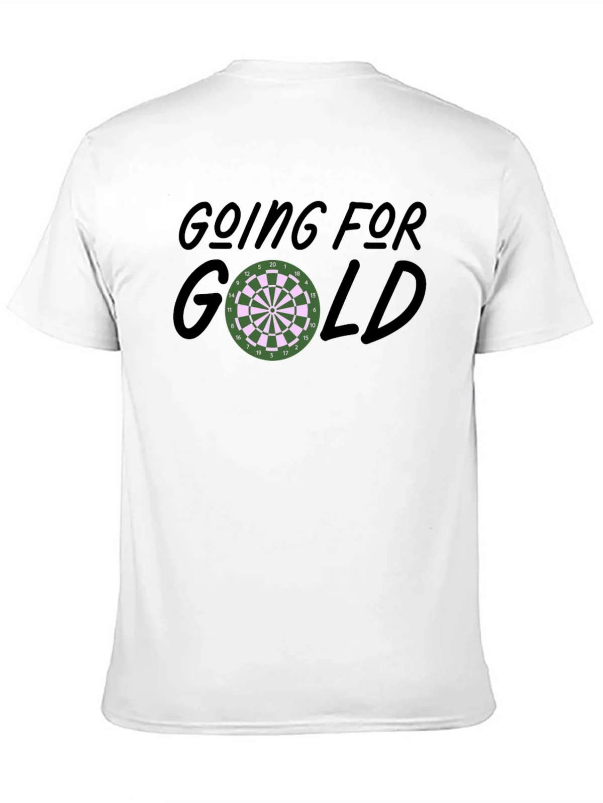Going For Gold Dartboard Graphic T-Shirt product image 7