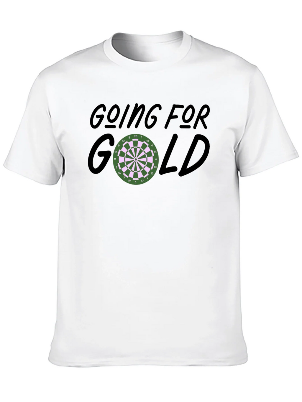 Going For Gold Dartboard Graphic T-Shirt product image 6