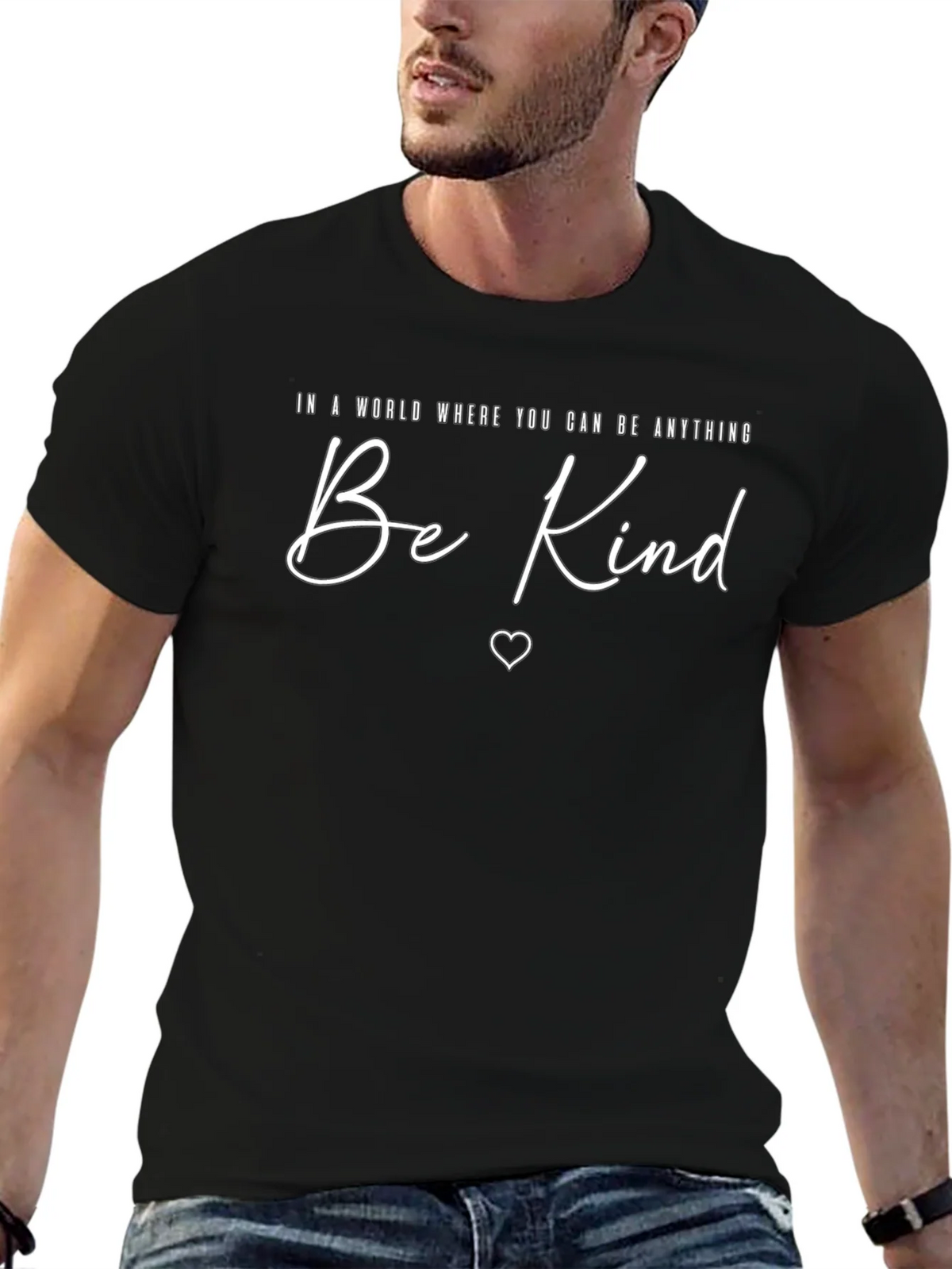 Be Kind Graphic Tee - Inspirational Unisex T-Shirt product image 6