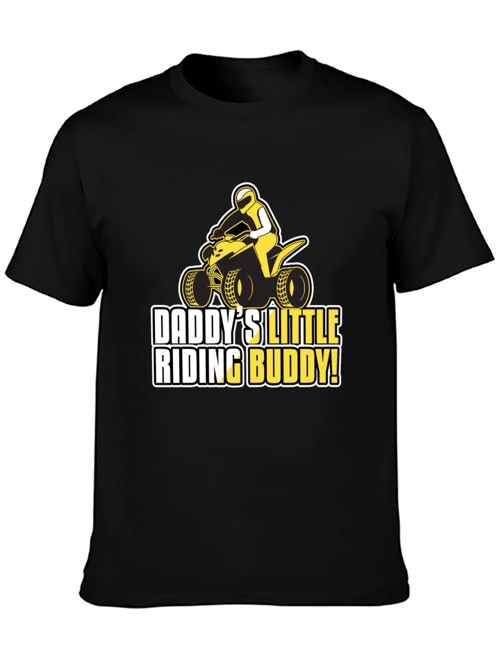 Daddys Little Riding Buddy T-Shirt - ATV Design product image 3