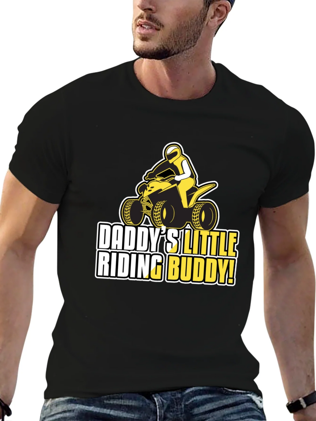 Daddys Little Riding Buddy T-Shirt - ATV Design product image 6