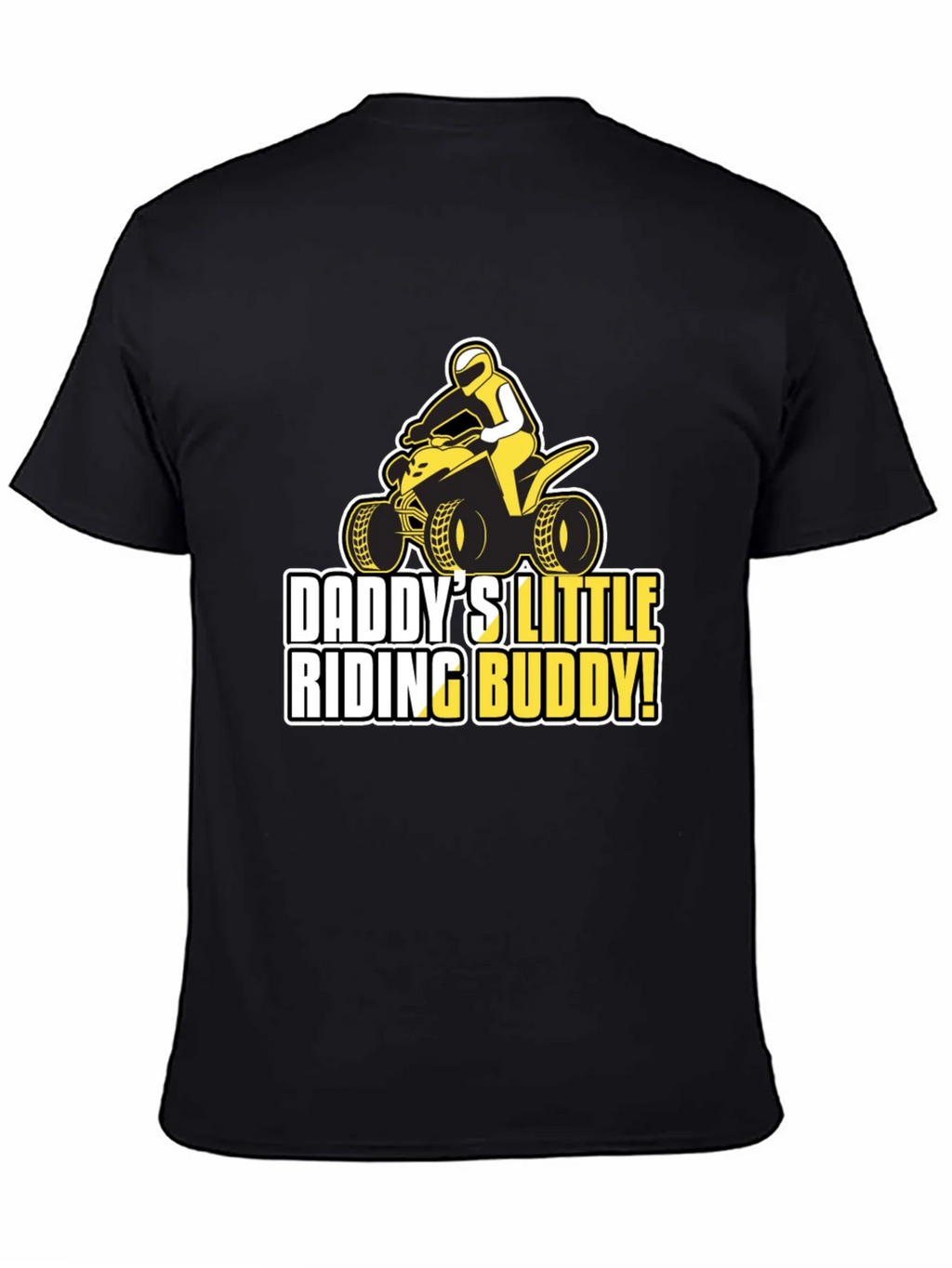 Daddys Little Riding Buddy T-Shirt - ATV Design product image 4