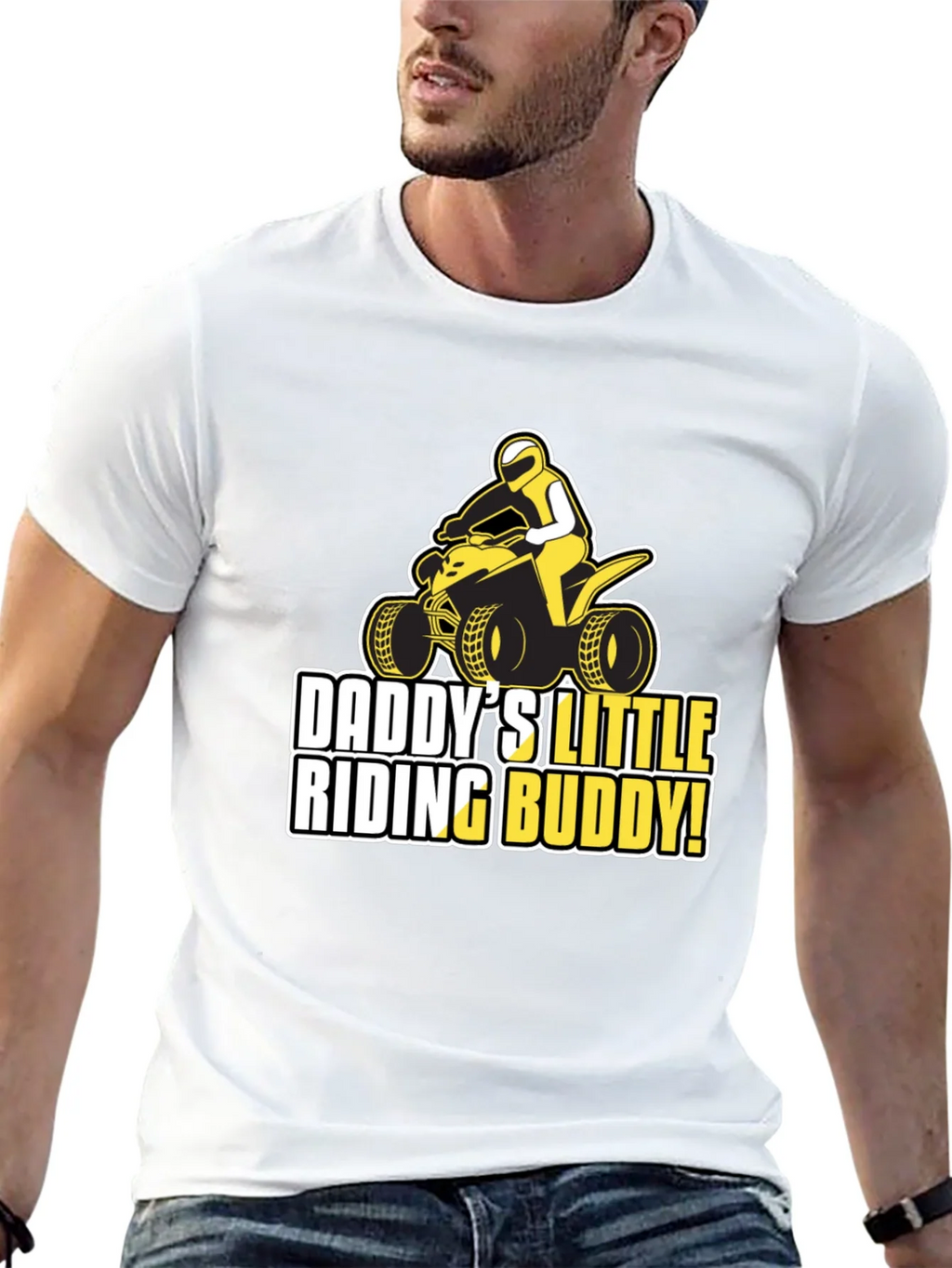 Daddys Little Riding Buddy T-Shirt - ATV Design product image 12