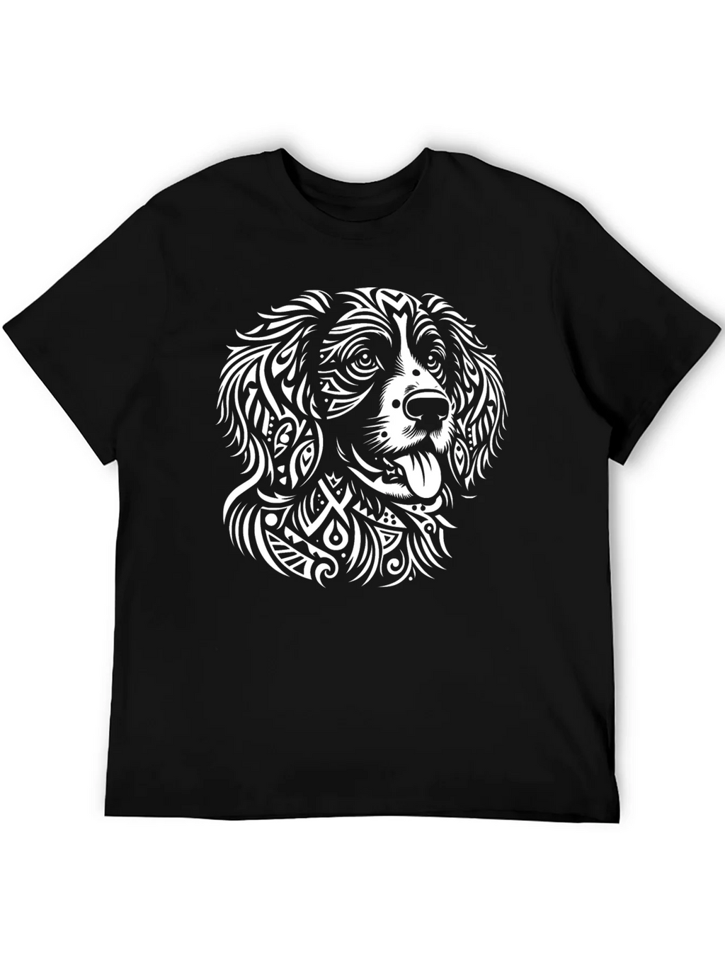 Dog Lover T-Shirt: Abstract Canine Art Tee product image 5
