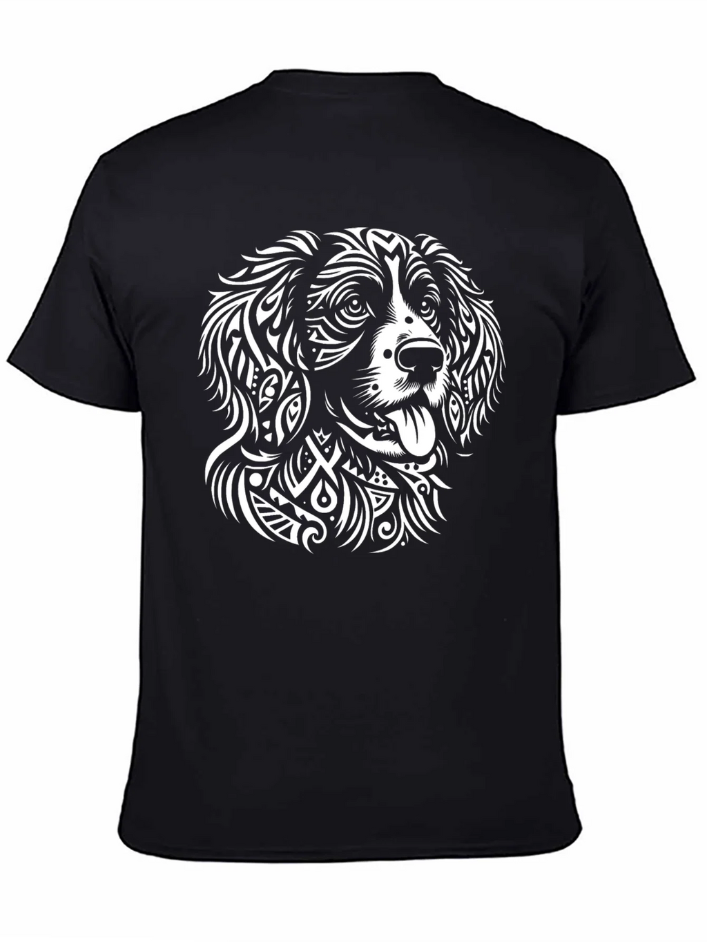 Dog Lover T-Shirt: Abstract Canine Art Tee product image 4