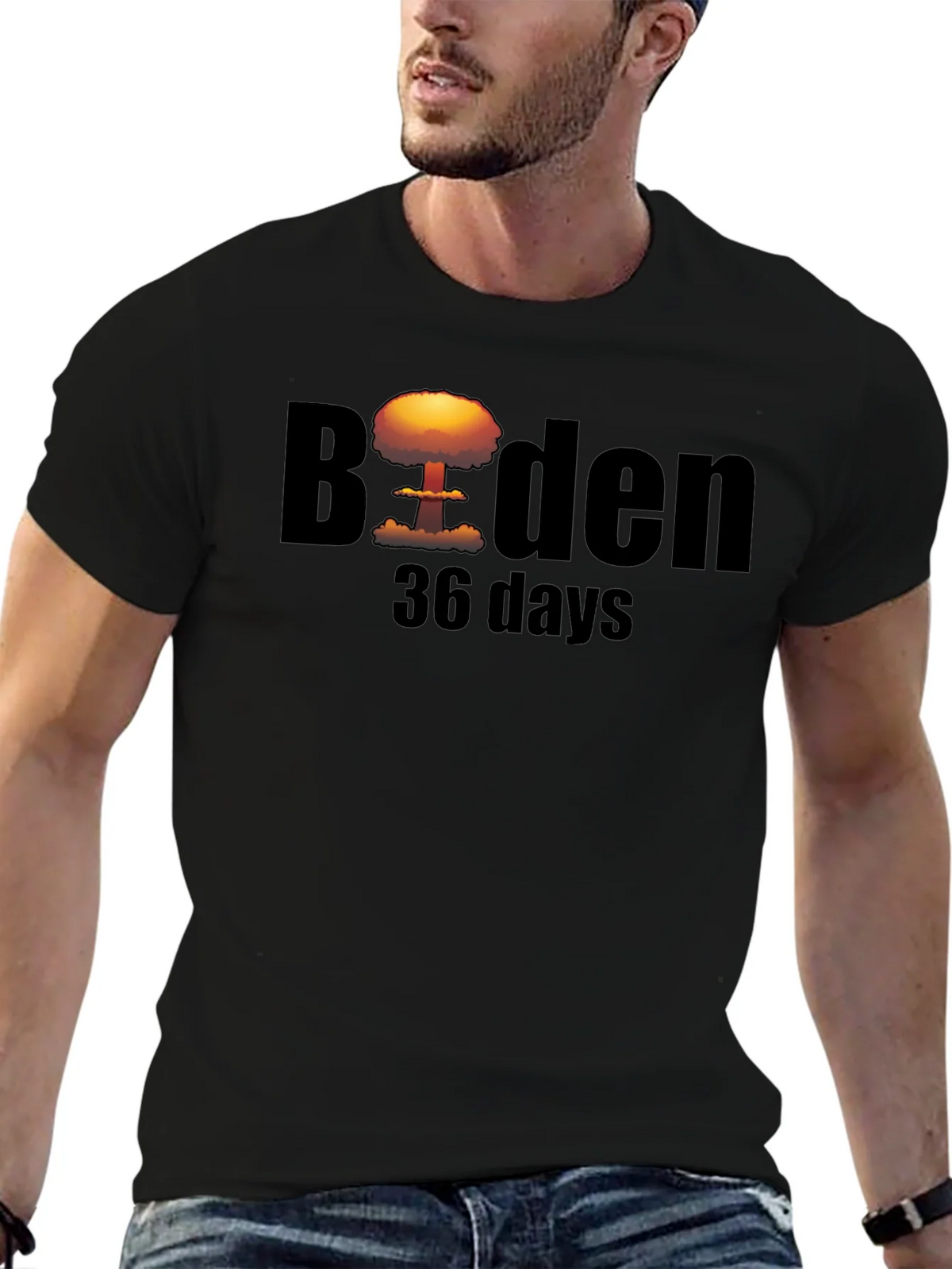 Biden 36 Days T-Shirt - Political Humor Tee product image 6