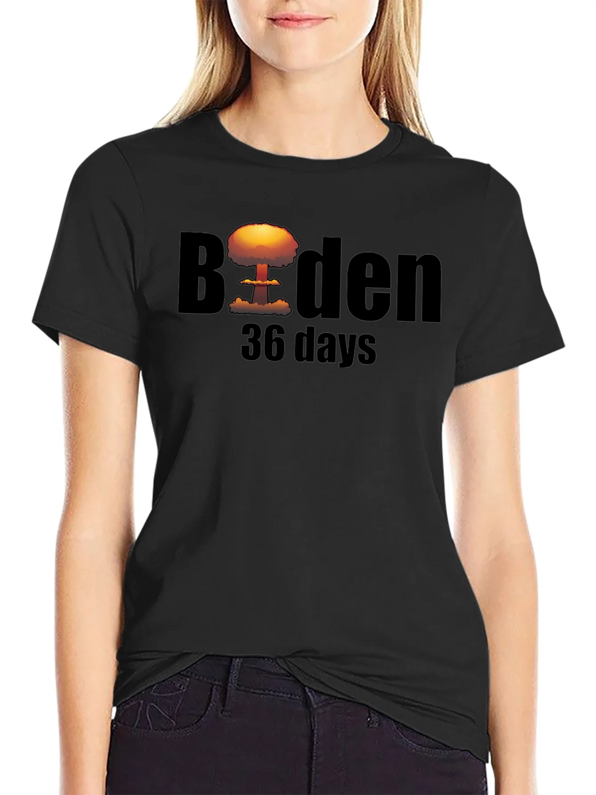 Biden 36 Days T-Shirt - Political Humor Tee product image 2