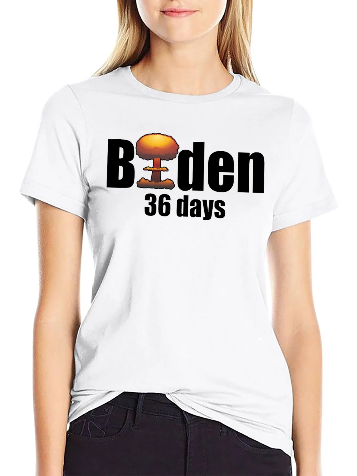 Biden 36 Days T-Shirt - Political Humor Tee product image 8