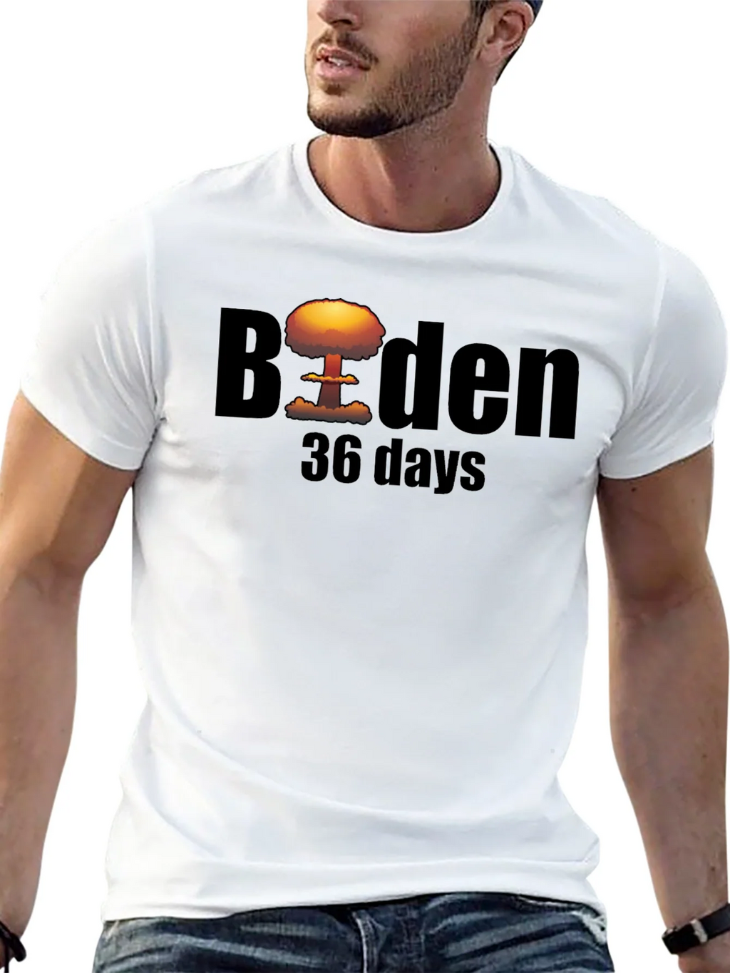 Biden 36 Days T-Shirt - Political Humor Tee product image 11
