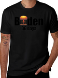 Biden 36 Days T-Shirt - Political Humor Tee product image 1