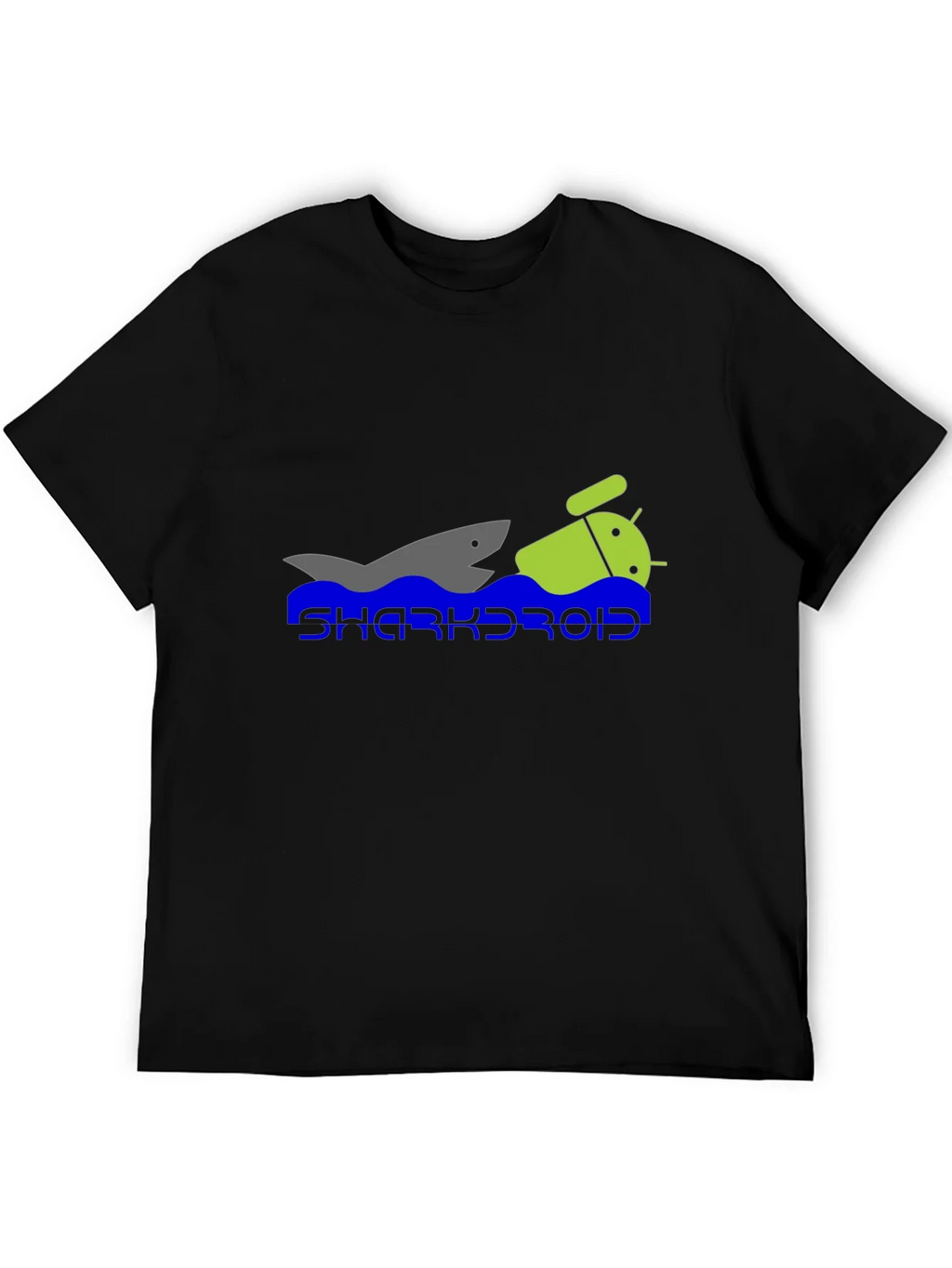 Sharkroid Graphic T-Shirt - Black product image 5
