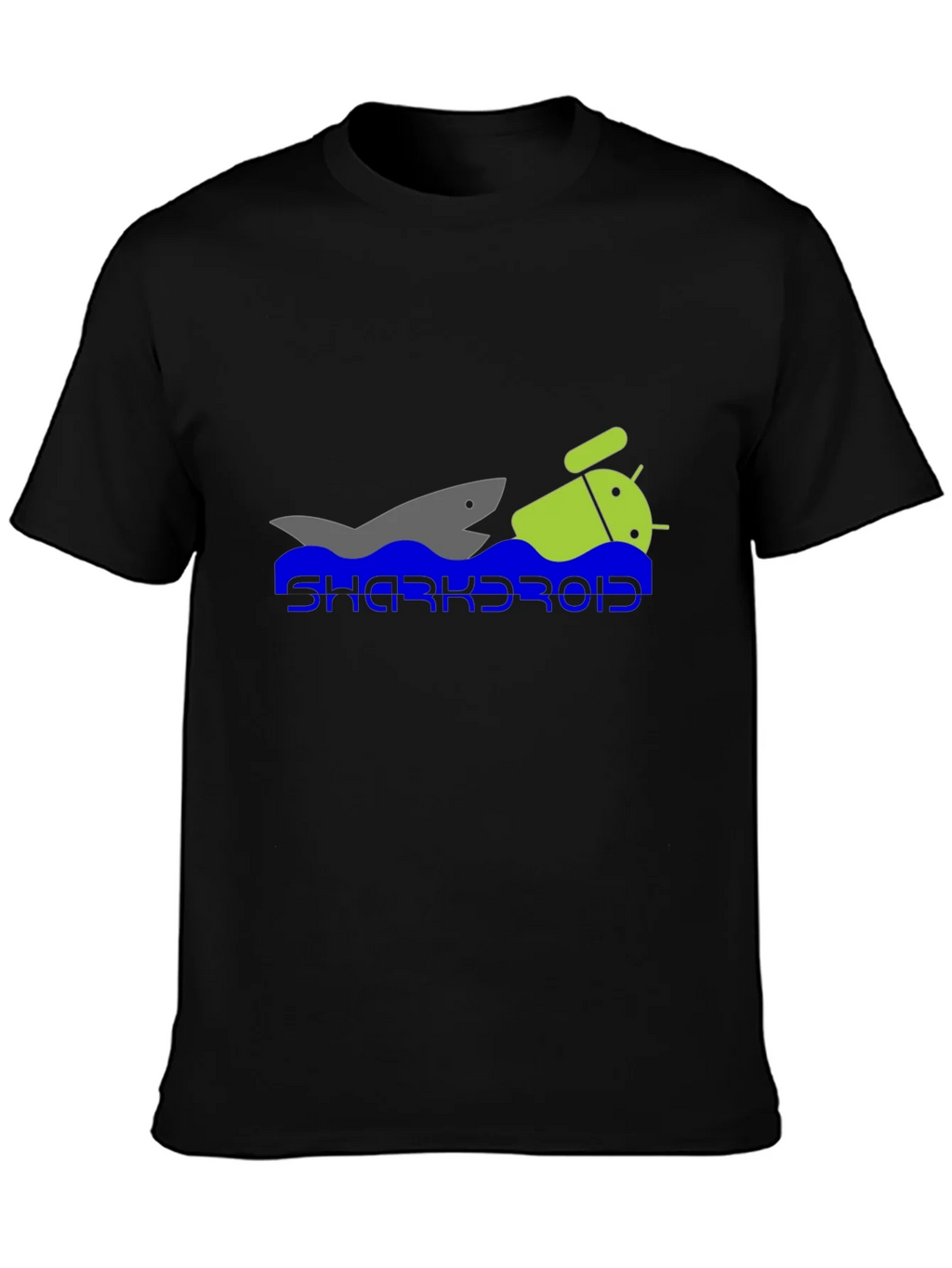 Sharkroid Graphic T-Shirt - Black product image 3
