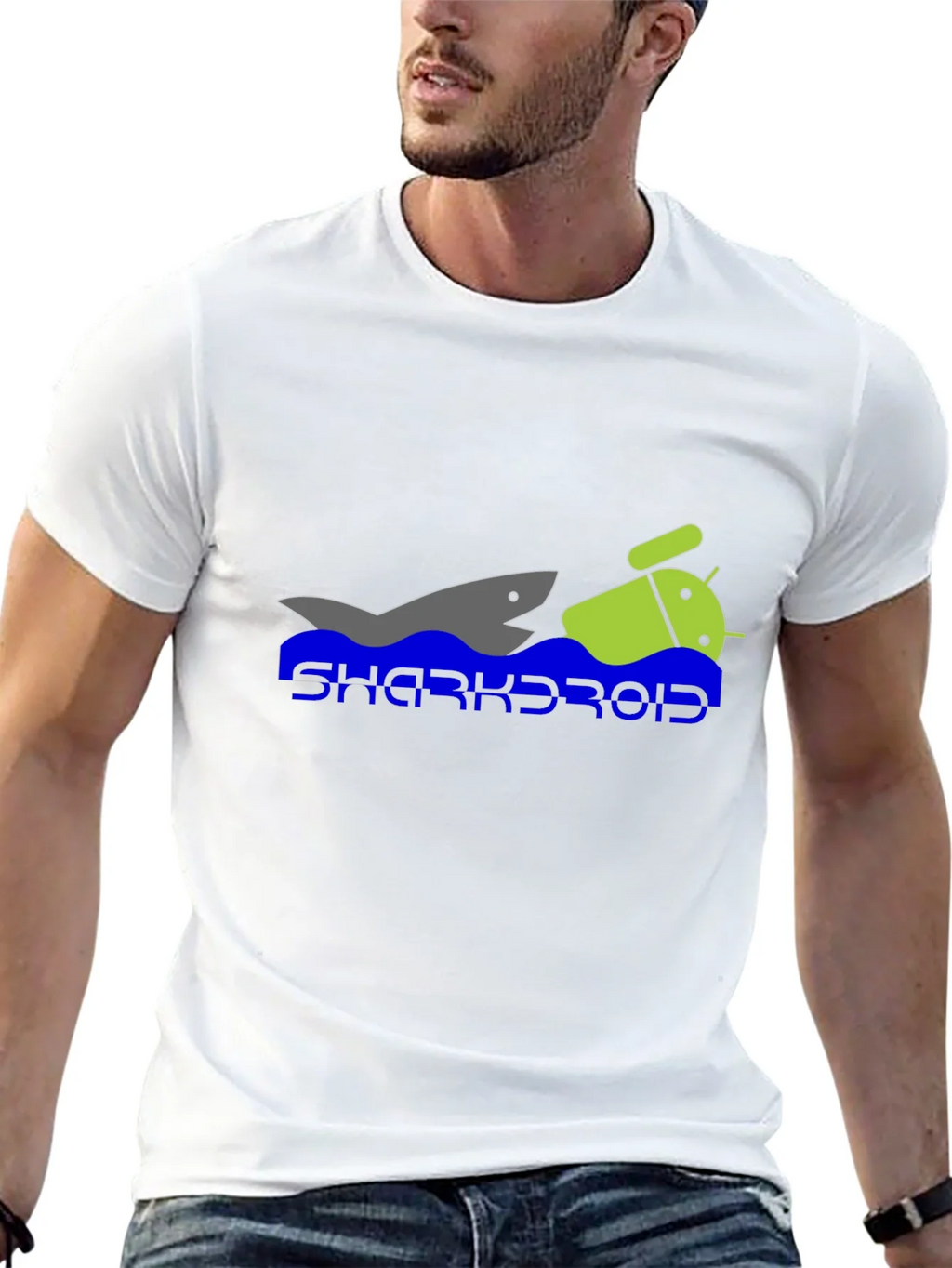 Sharkroid Graphic T-Shirt - Black product image 12
