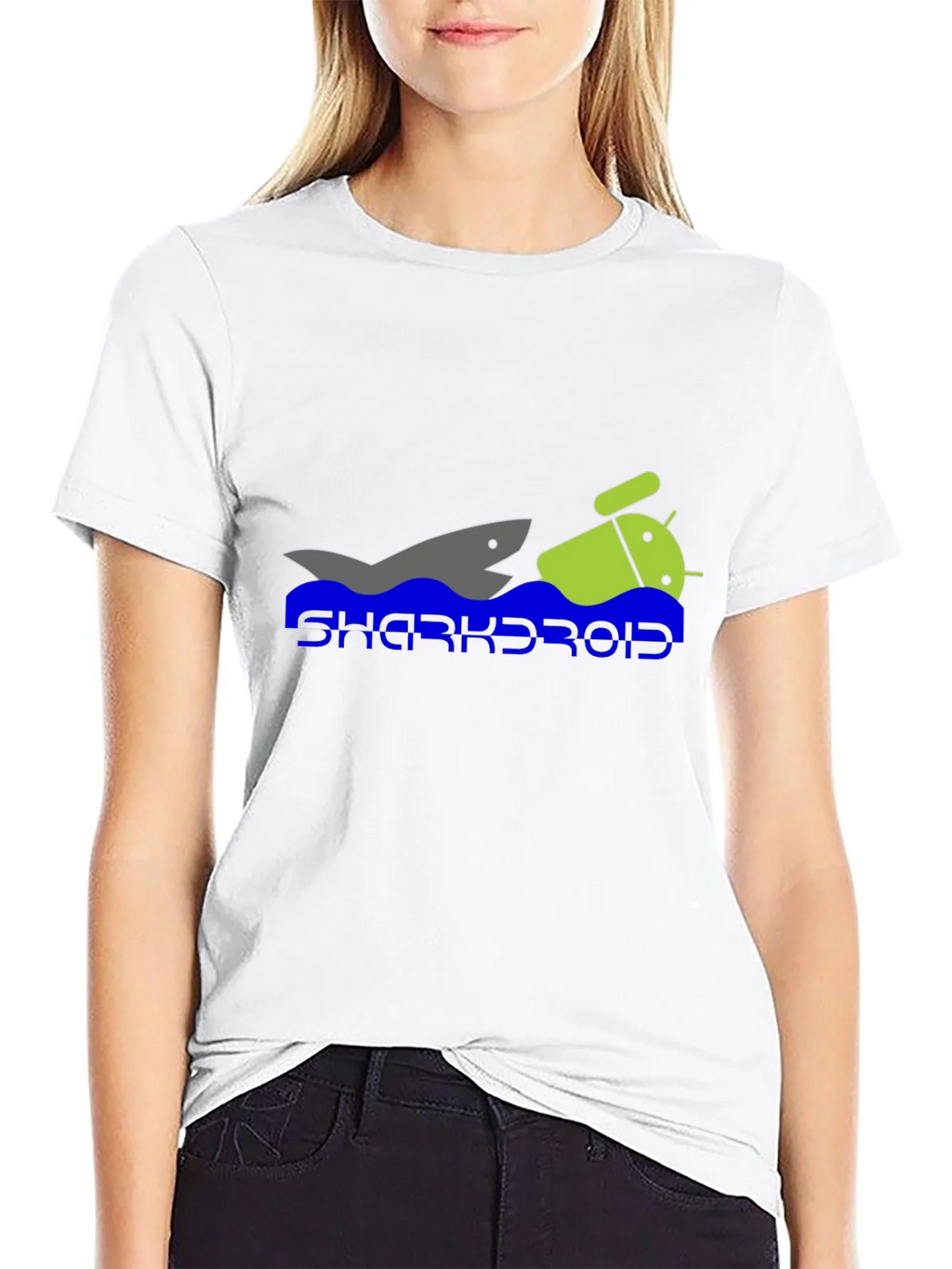 Sharkroid Graphic T-Shirt - Black product image 8