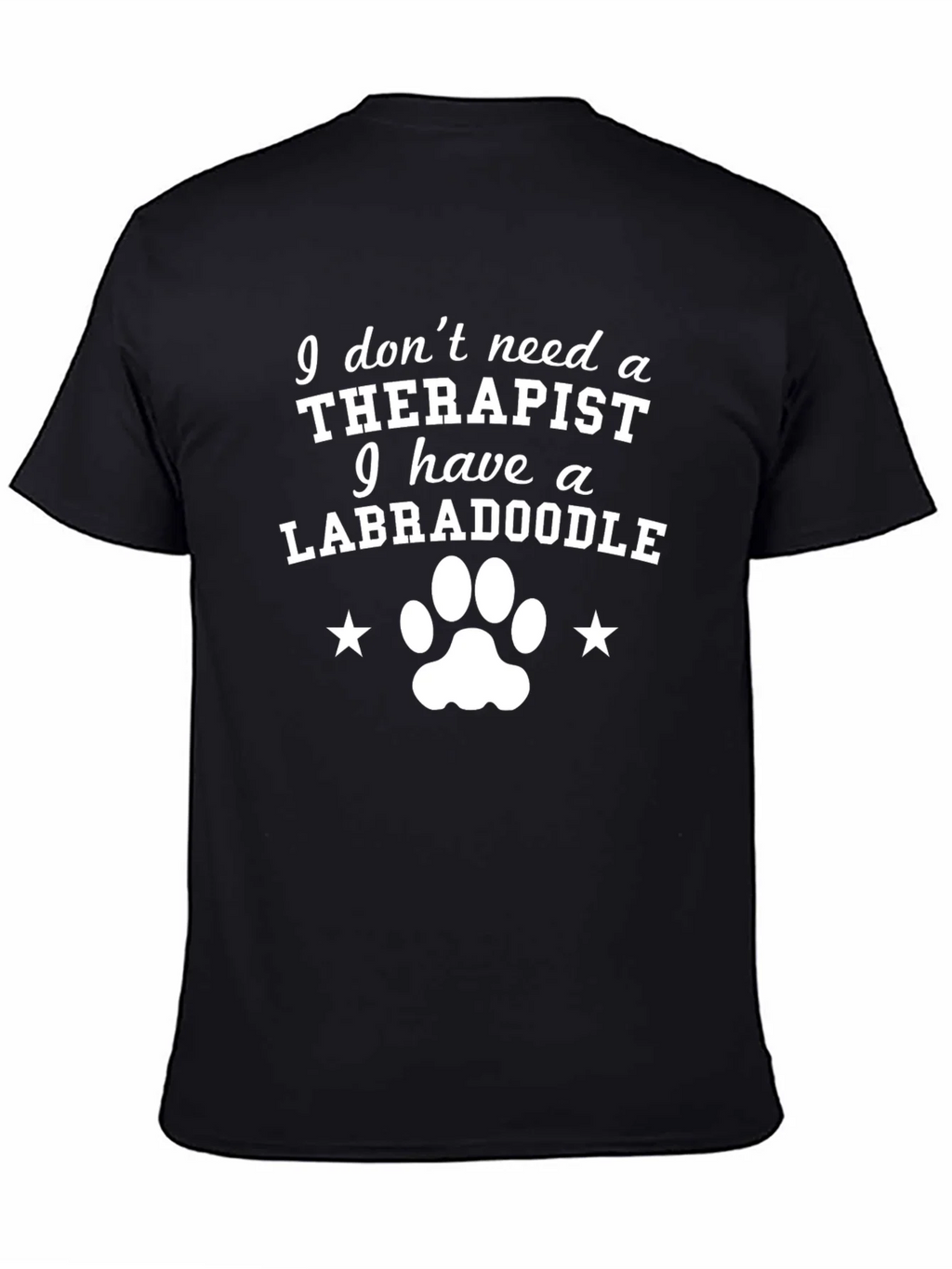 Labradoodle Therapist T-Shirt - Dog Lover Tee product image 4