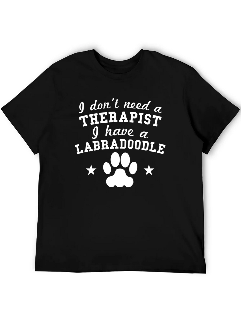 Labradoodle Therapist T-Shirt - Dog Lover Tee product image 5