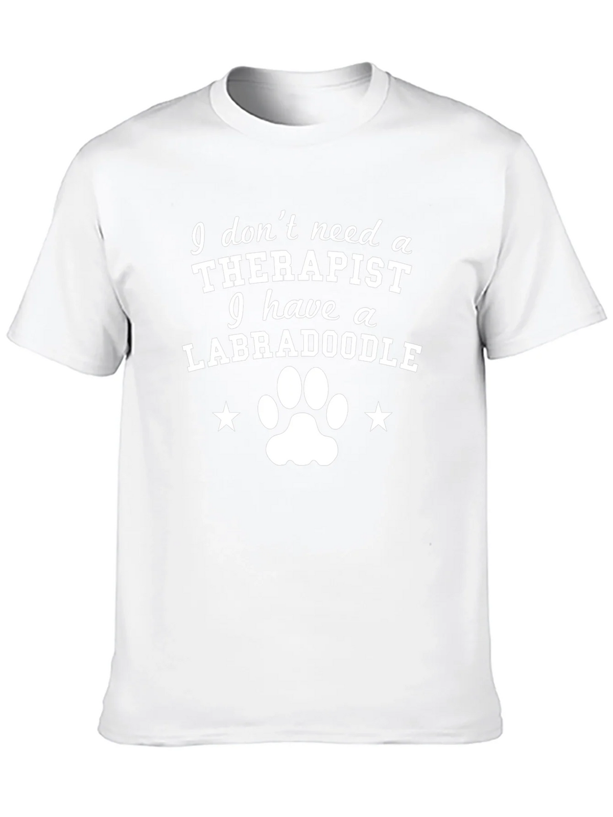 Labradoodle Therapist T-Shirt - Dog Lover Tee product image 9