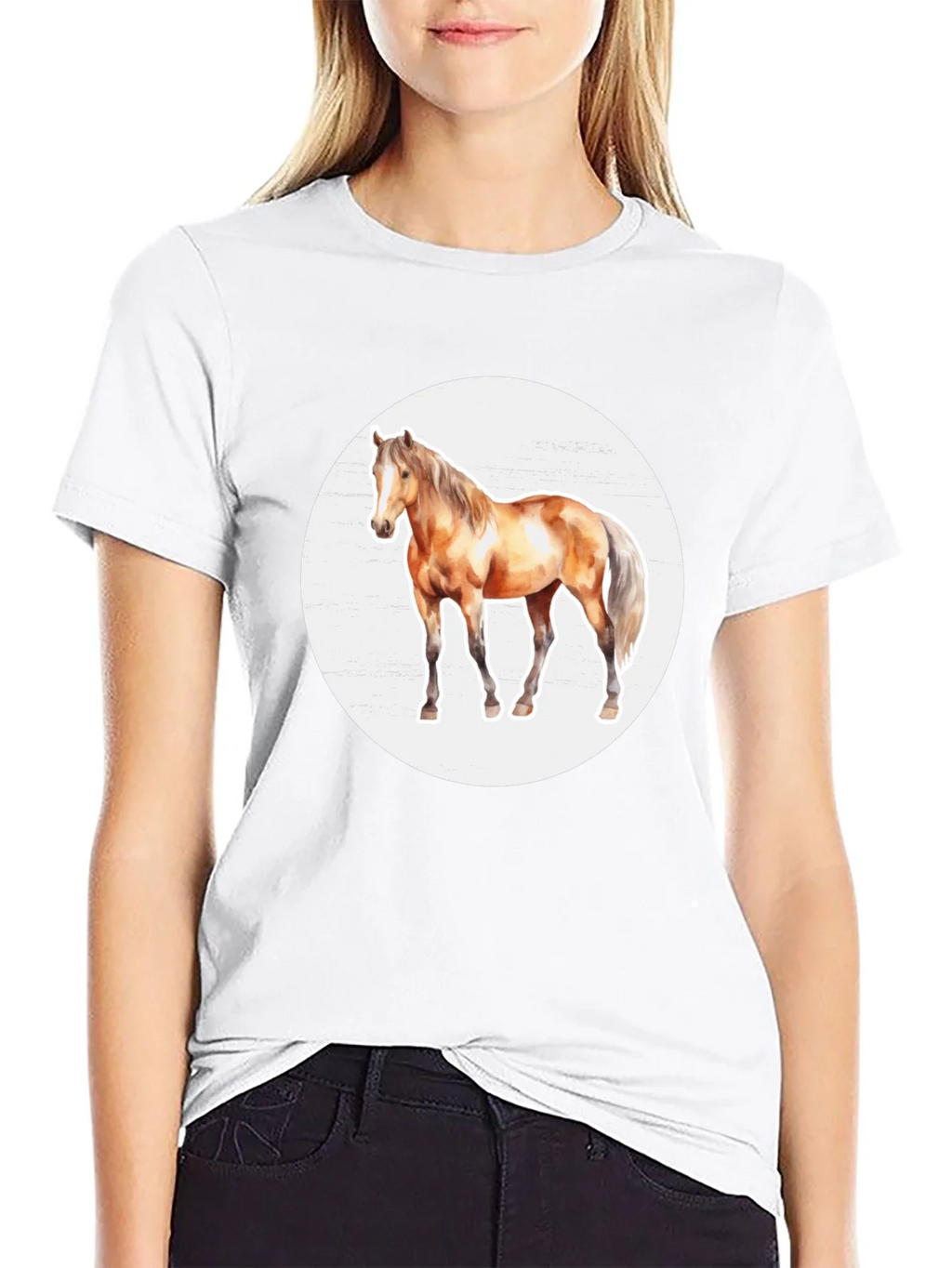 Horse Graphic Tee - Mens Black T-Shirt product image 8