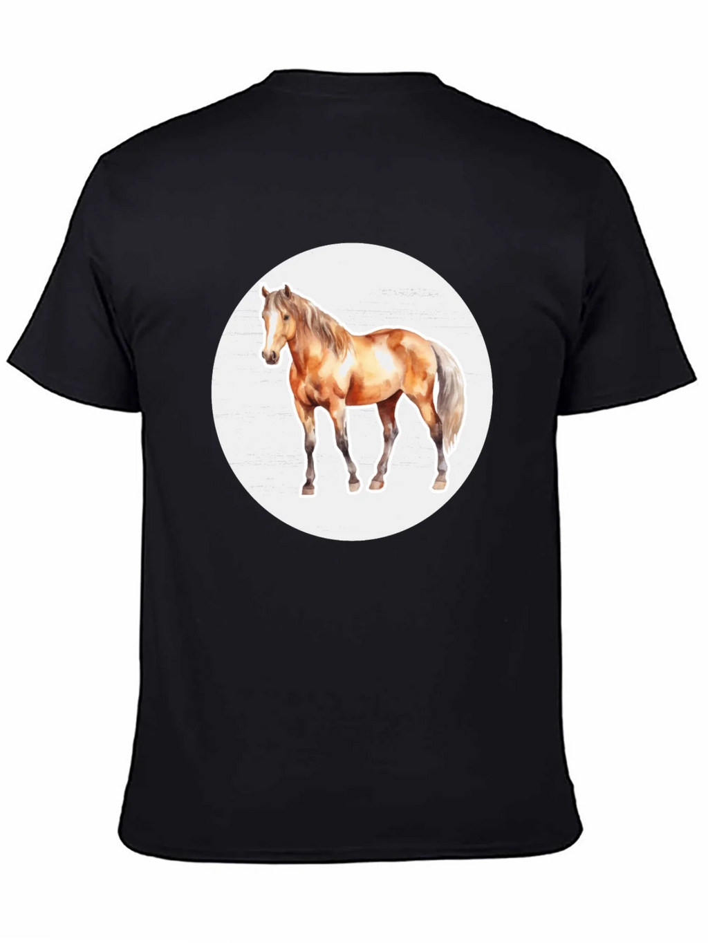 Horse Graphic Tee - Mens Black T-Shirt product image 4