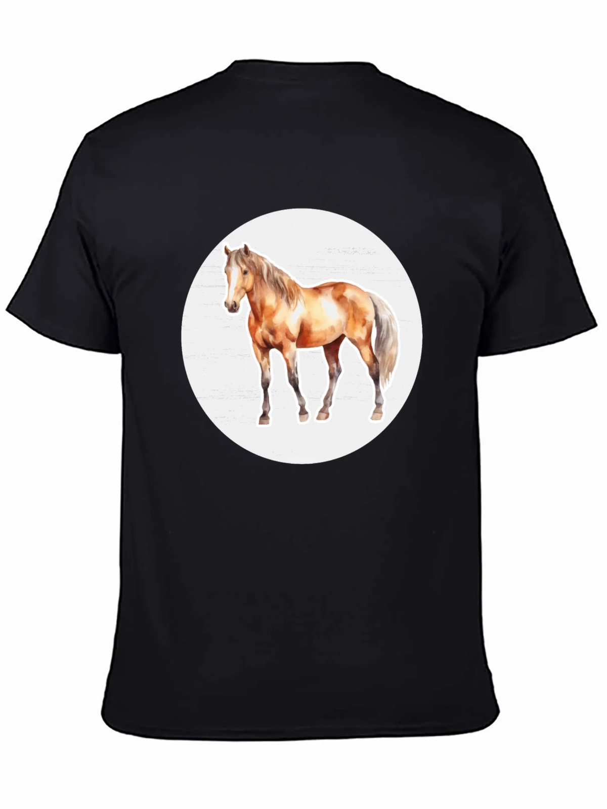 Horse Graphic Tee - Mens Black T-Shirt product image 4