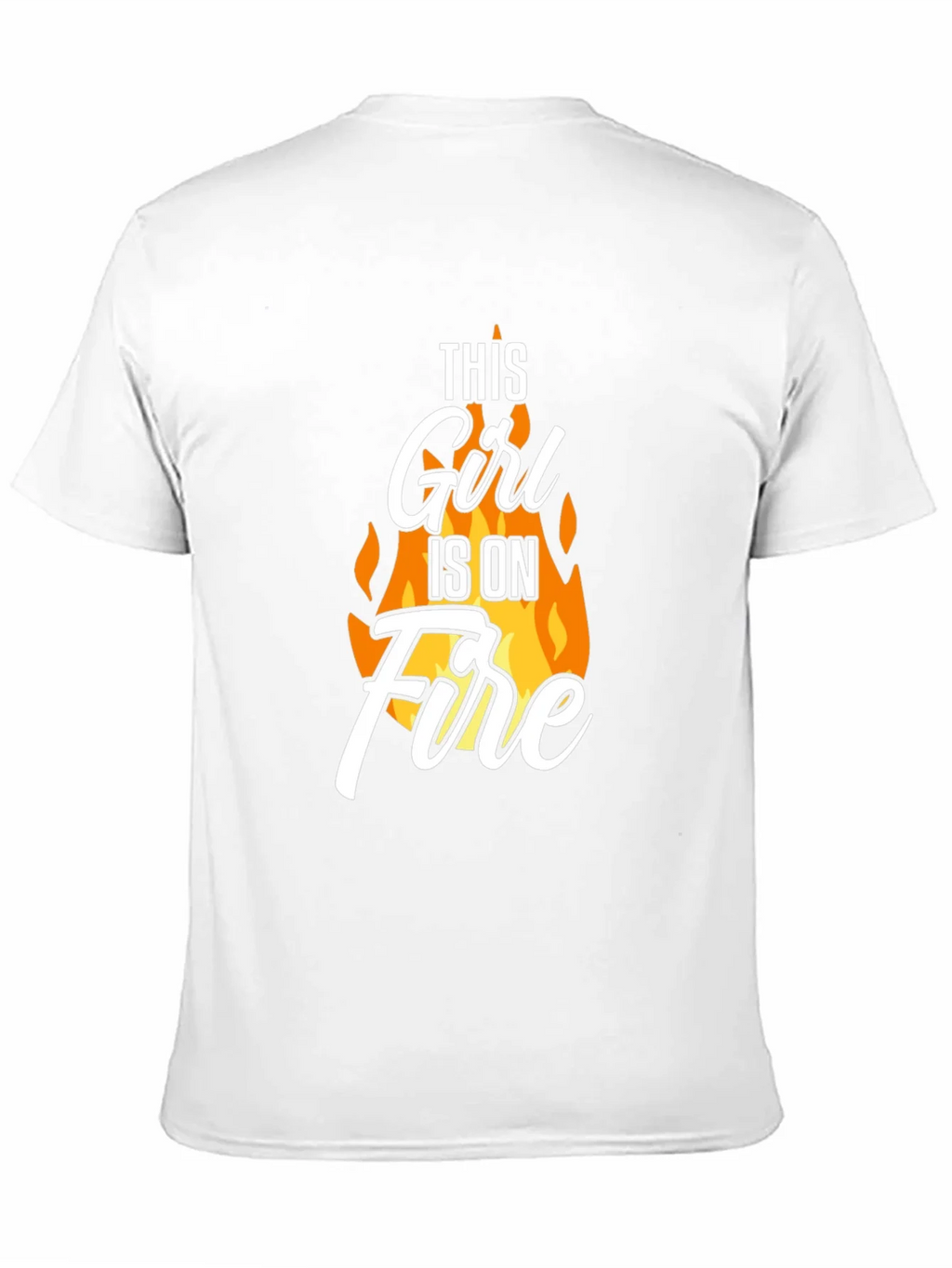 This Girl Is On Fire T-Shirt - Novelty Graphic Tee product image 5