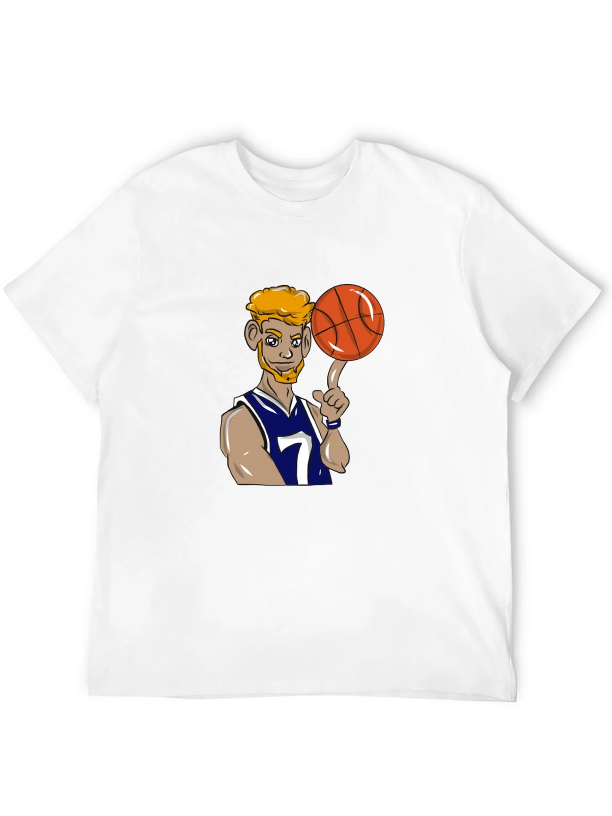 Cartoon Basketball Player Graphic Tee product image 11