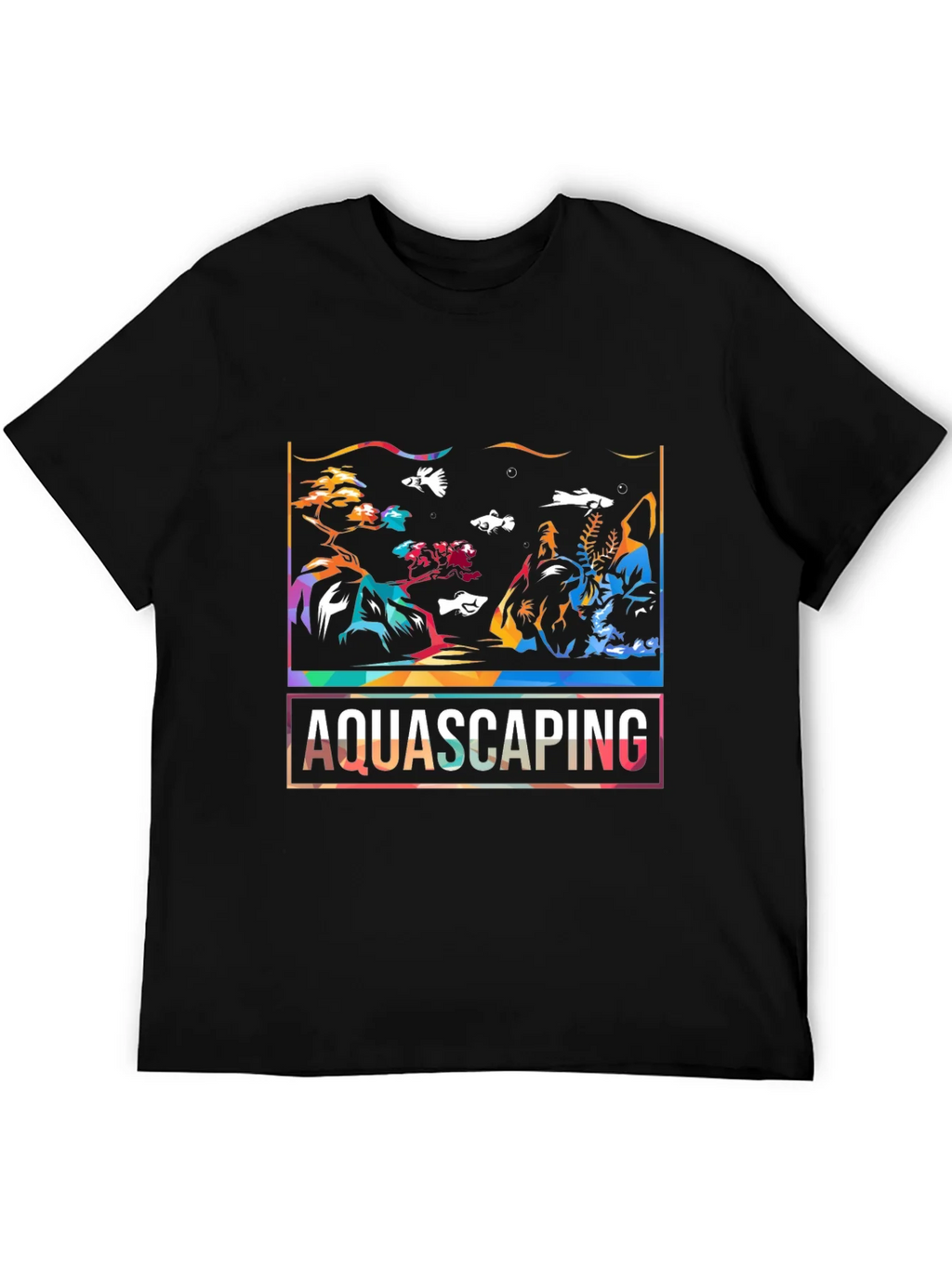 Aquascaping Graphic T-Shirt - Stylish Aquarium Art Tee product image 5