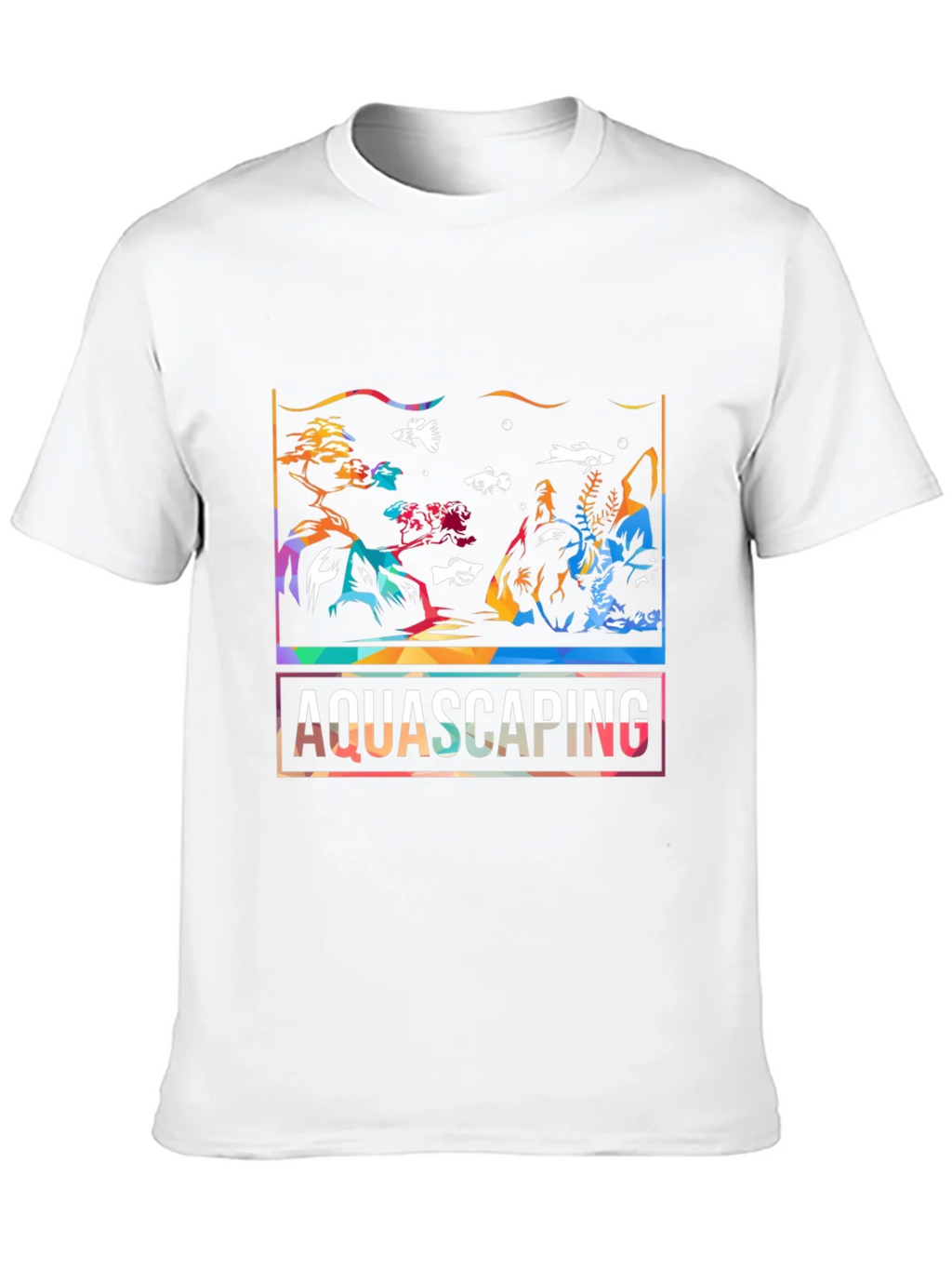 Aquascaping Graphic T-Shirt - Stylish Aquarium Art Tee product image 9