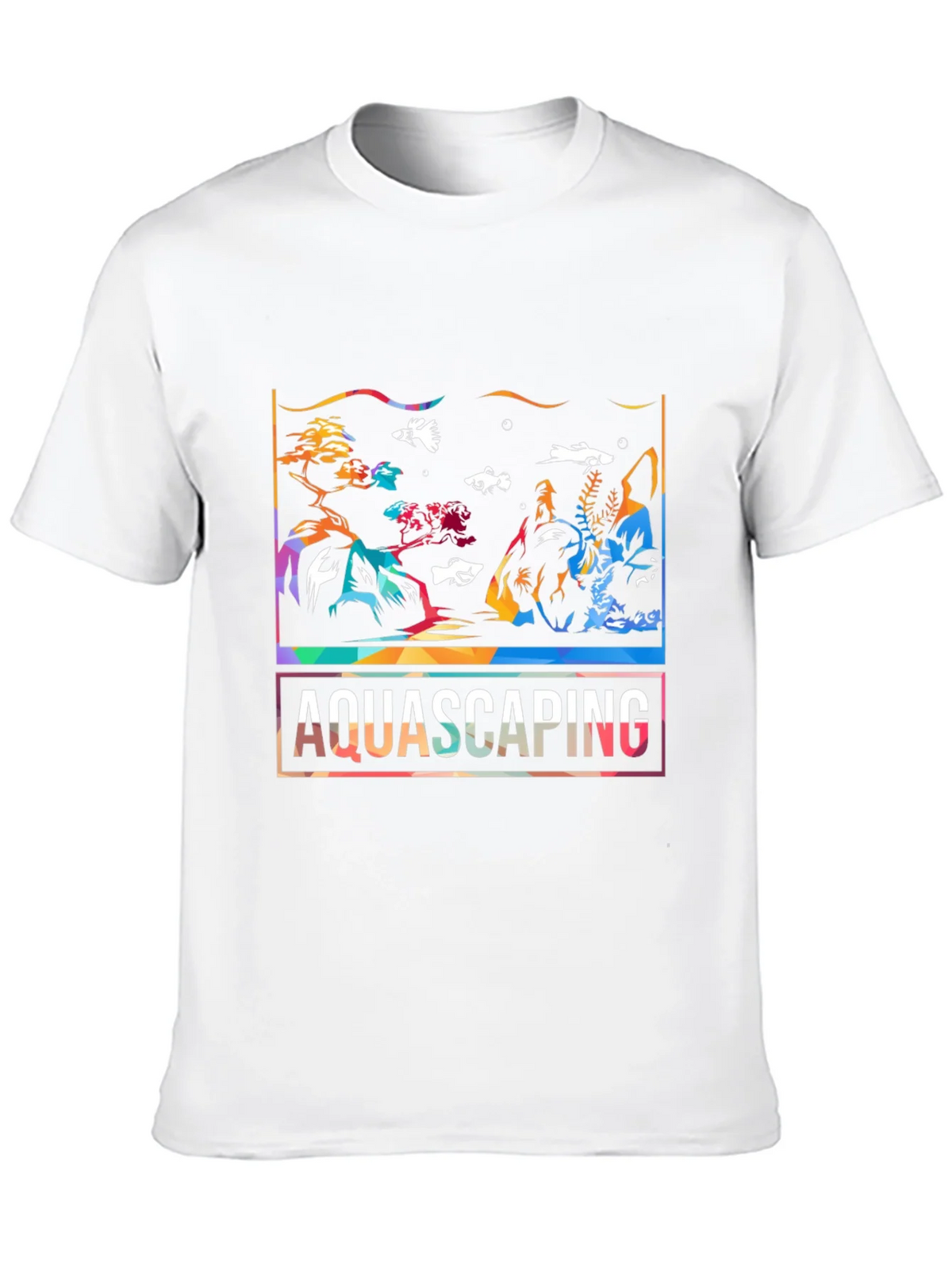 Aquascaping Graphic T-Shirt - Stylish Aquarium Art Tee product image 9