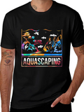 Aquascaping Graphic T-Shirt - Stylish Aquarium Art Tee product image 1