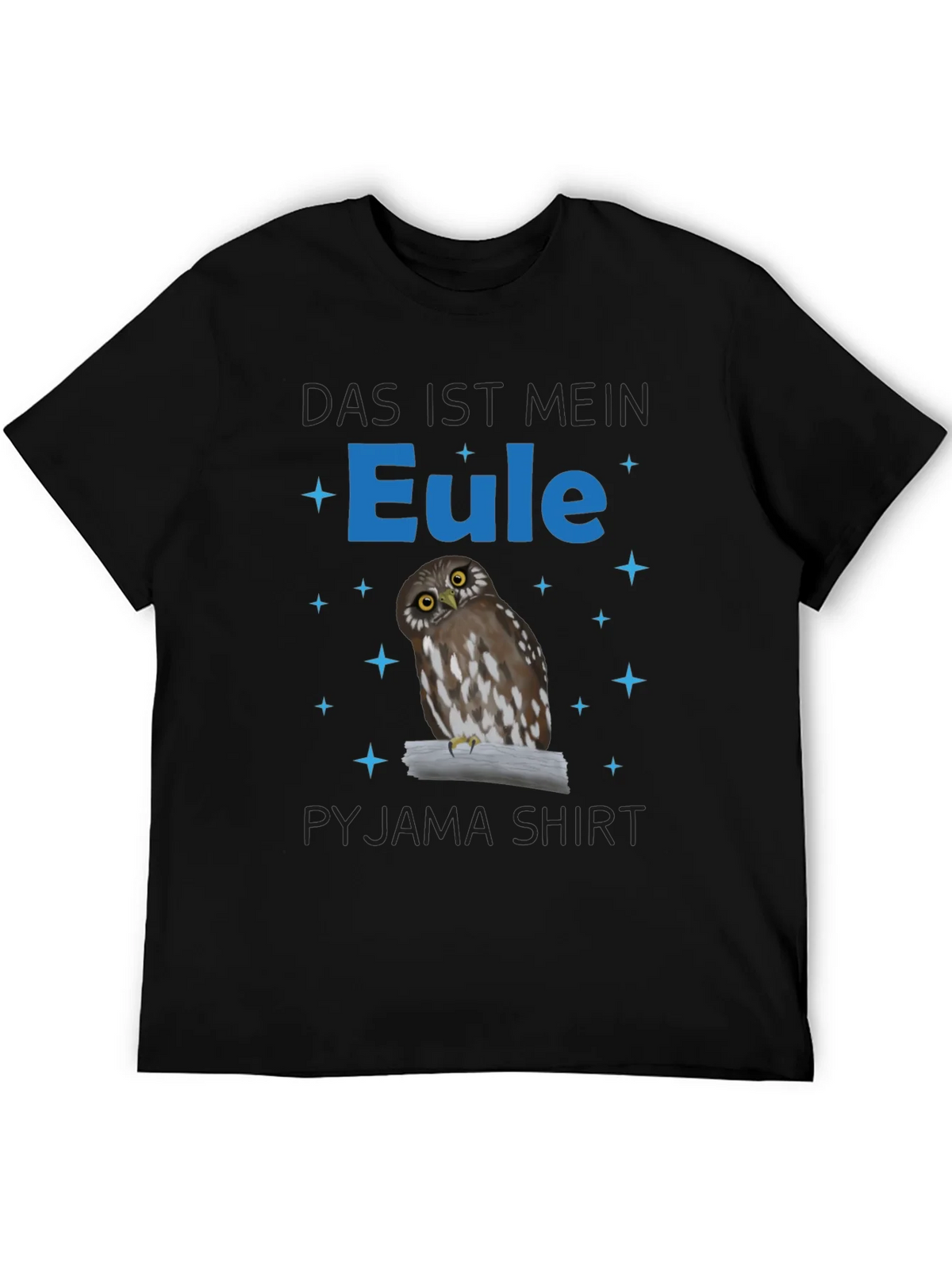 Owl Pyjama Shirt - Das ist Mein Eule product image 5