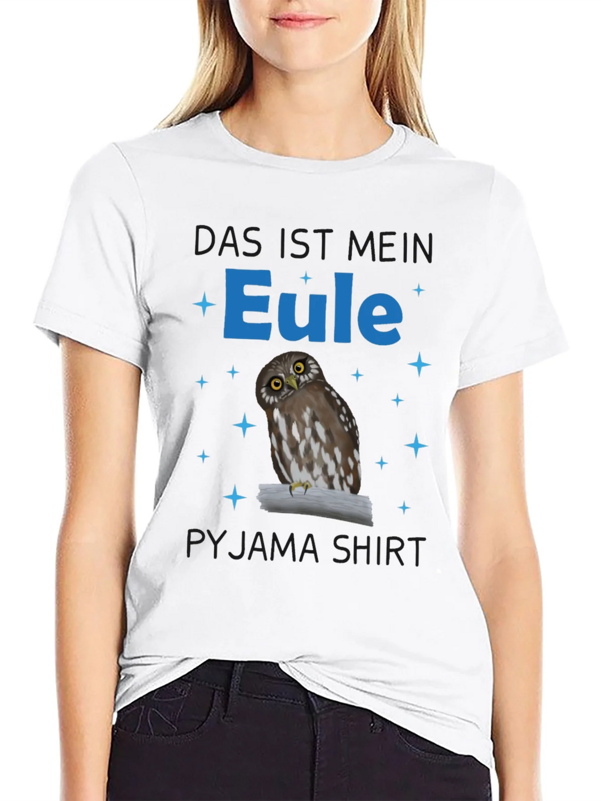 Owl Pyjama Shirt - Das ist Mein Eule product image 8