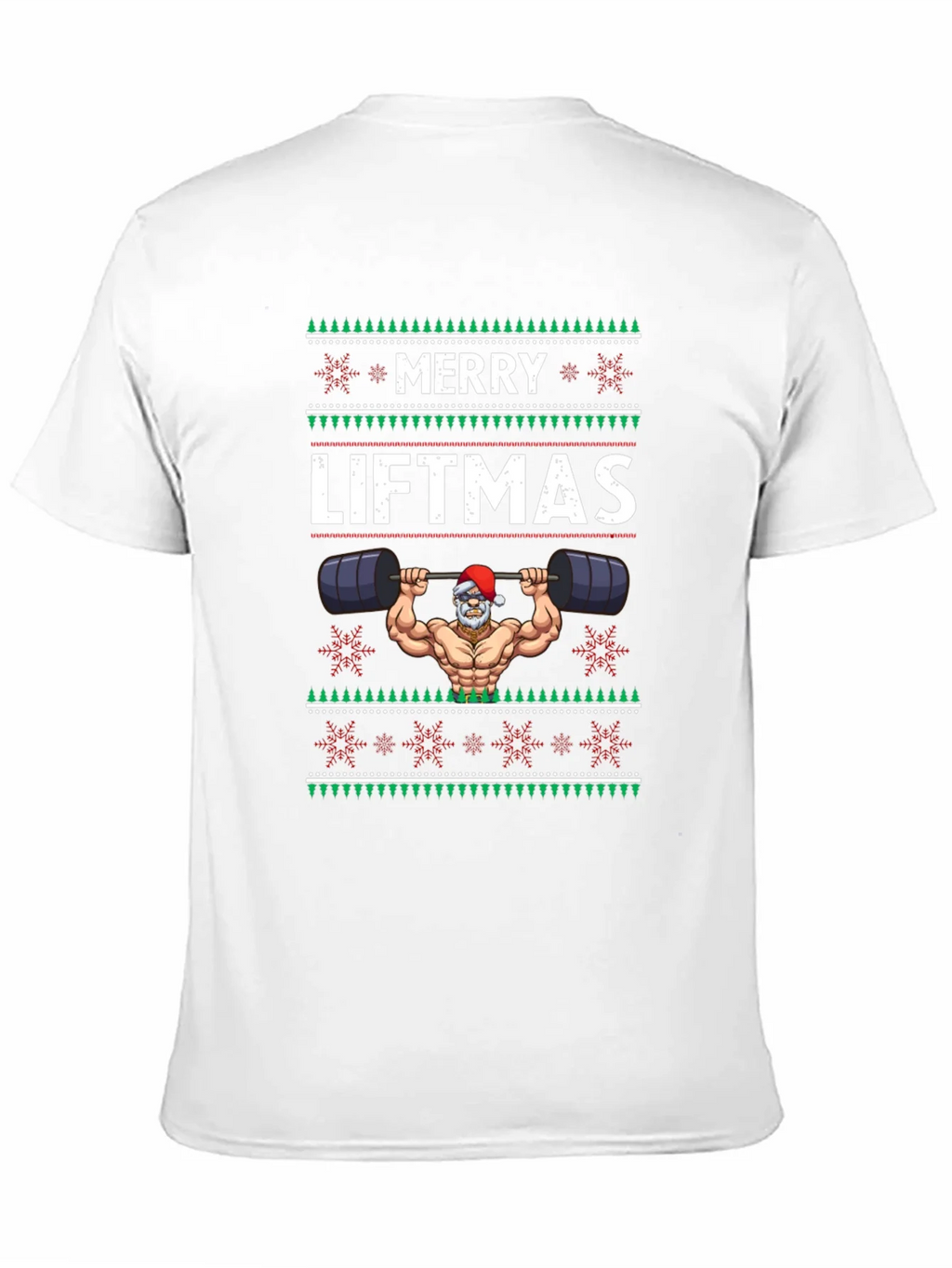 Merry Liftmas T-Shirt - Santa Bodybuilder product image 10