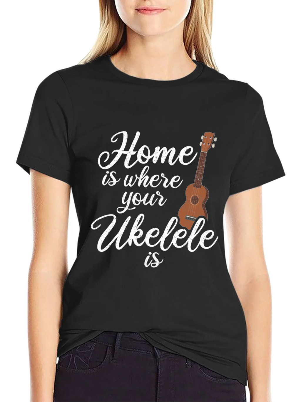Home is Where Your Ukulele Is T-Shirt product image 1