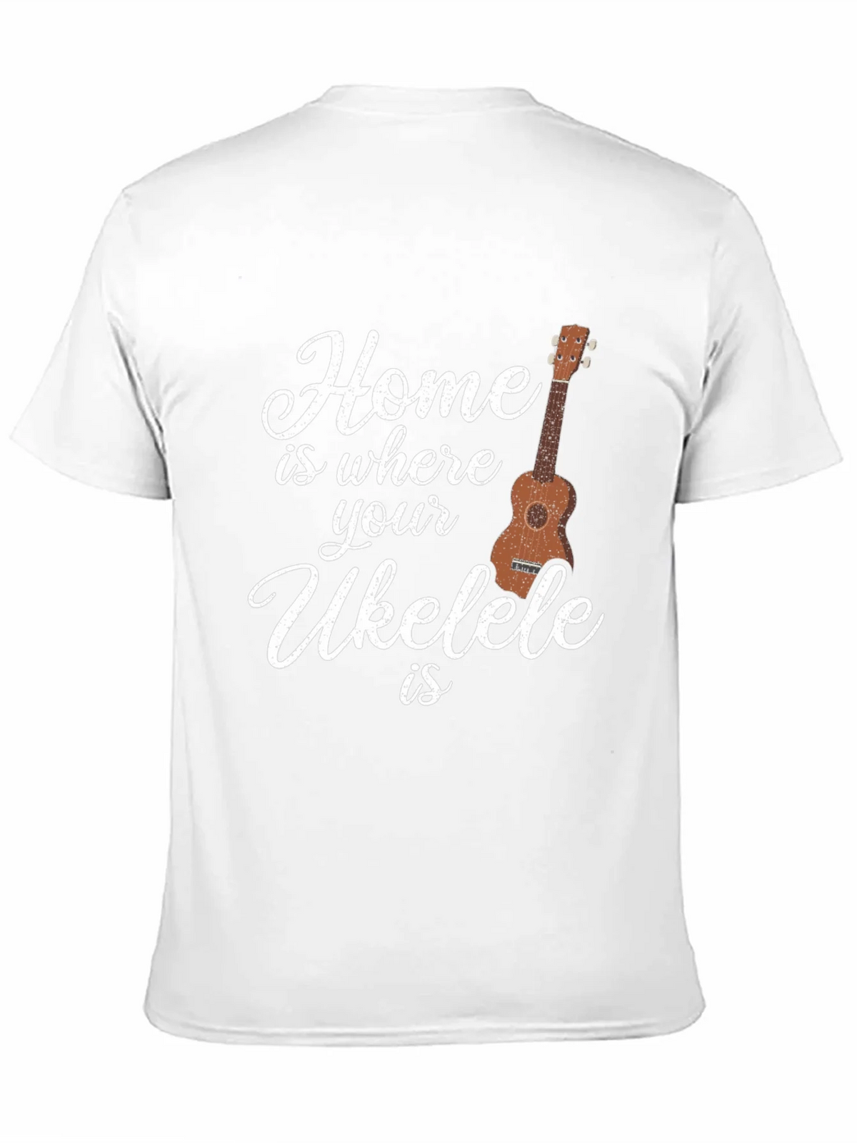 Home is Where Your Ukulele Is T-Shirt product image 5