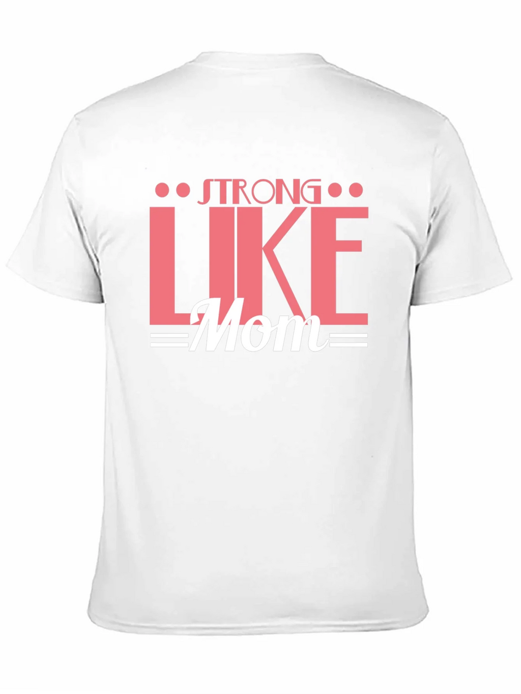 Strong Like Mom Graphic Tee - Black Cotton T-Shirt product image 10