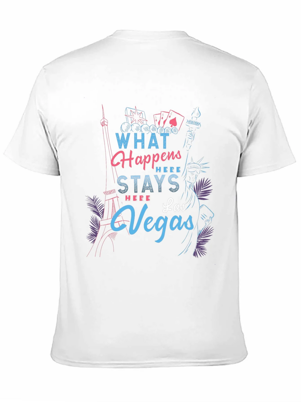Las Vegas Graphic T-Shirt - What Happens Here Stays product image 10