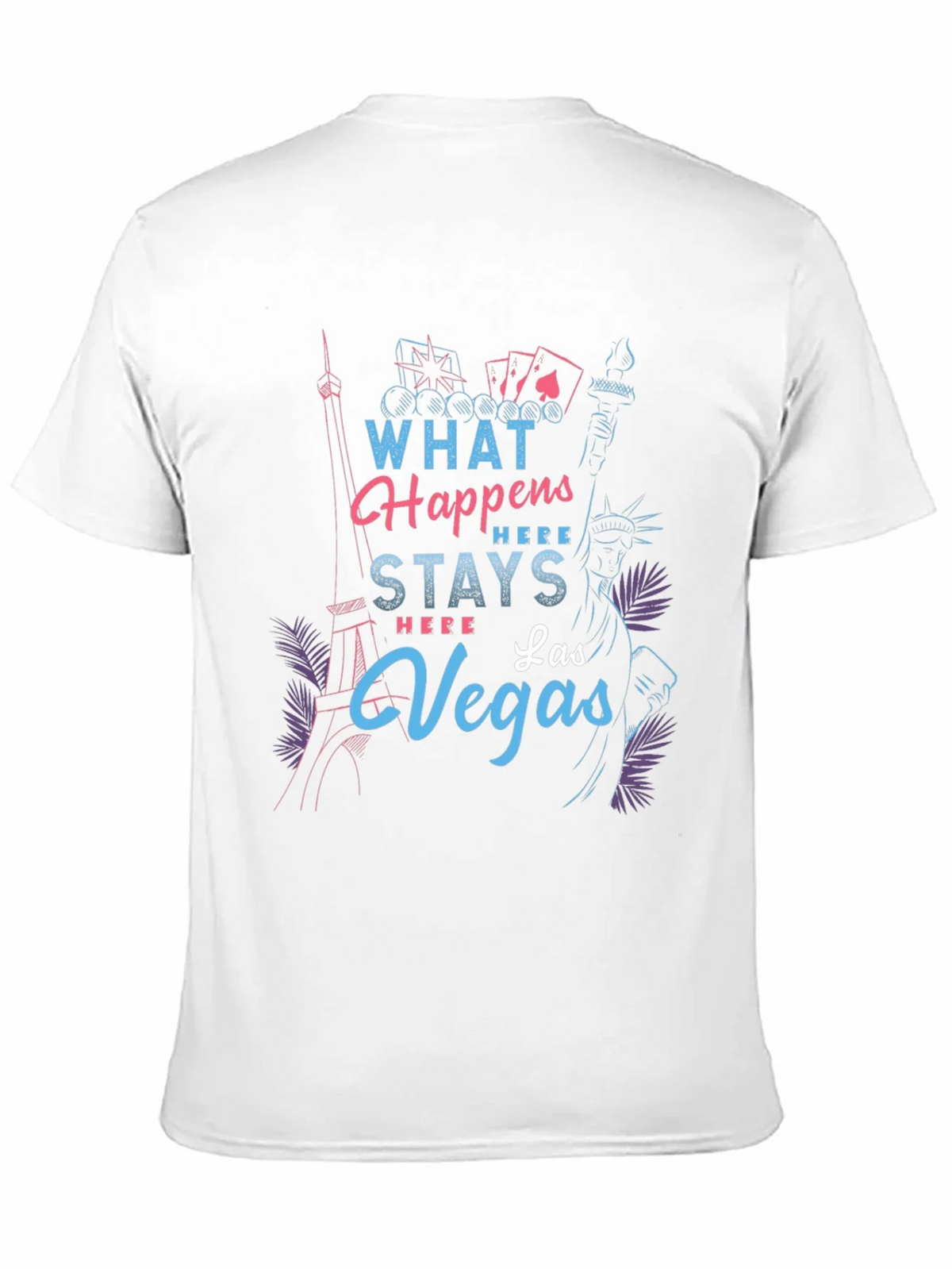 Las Vegas Graphic T-Shirt - What Happens Here Stays product image 10