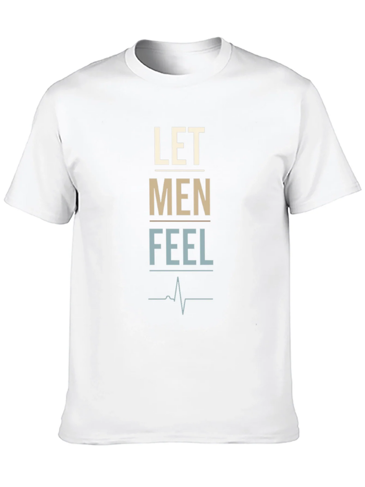 Let Men Feel Graphic Tee - Trendy Black T-Shirt product image 9