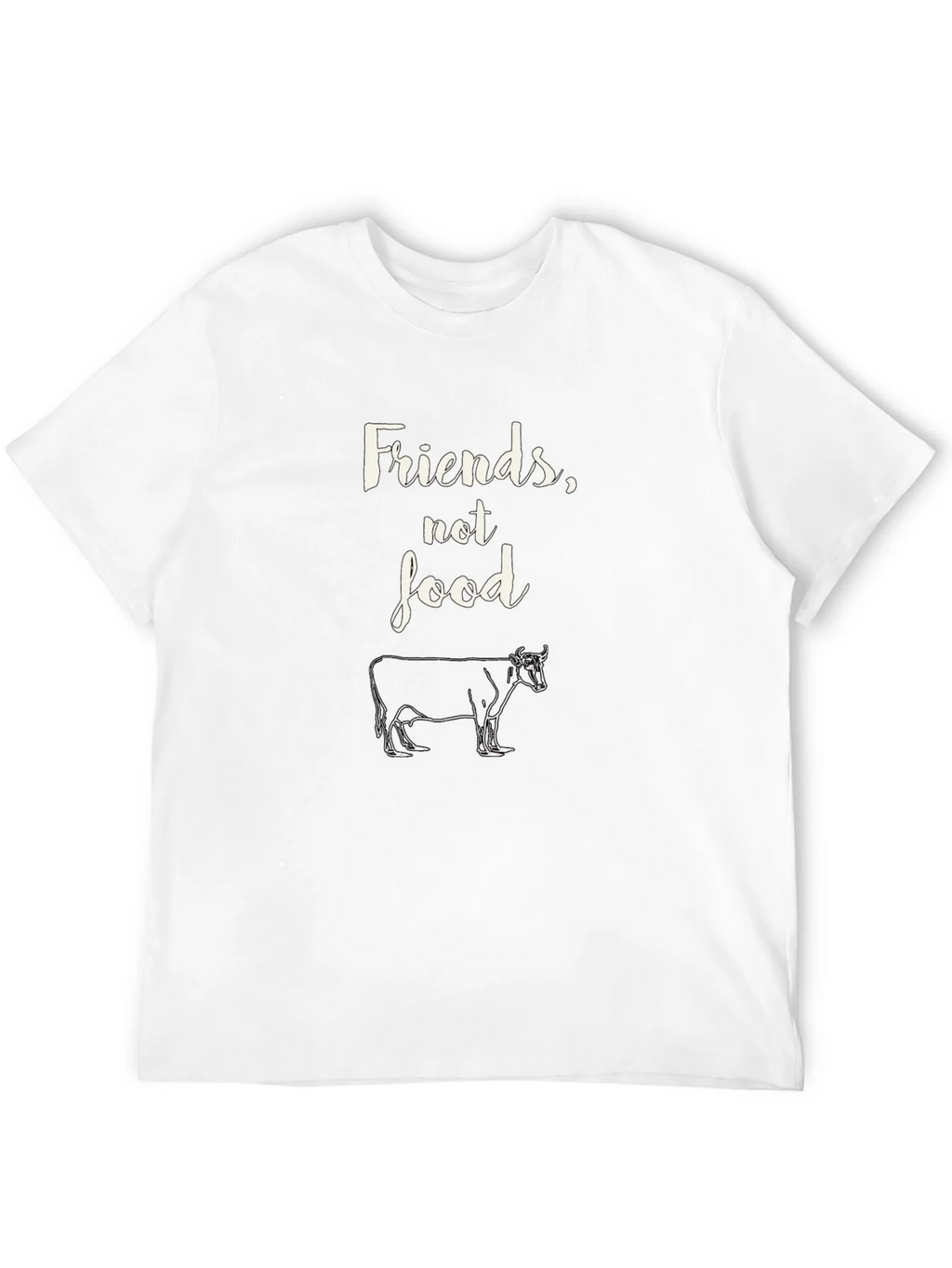 Friends Not Food Vegan T-Shirt product image 5