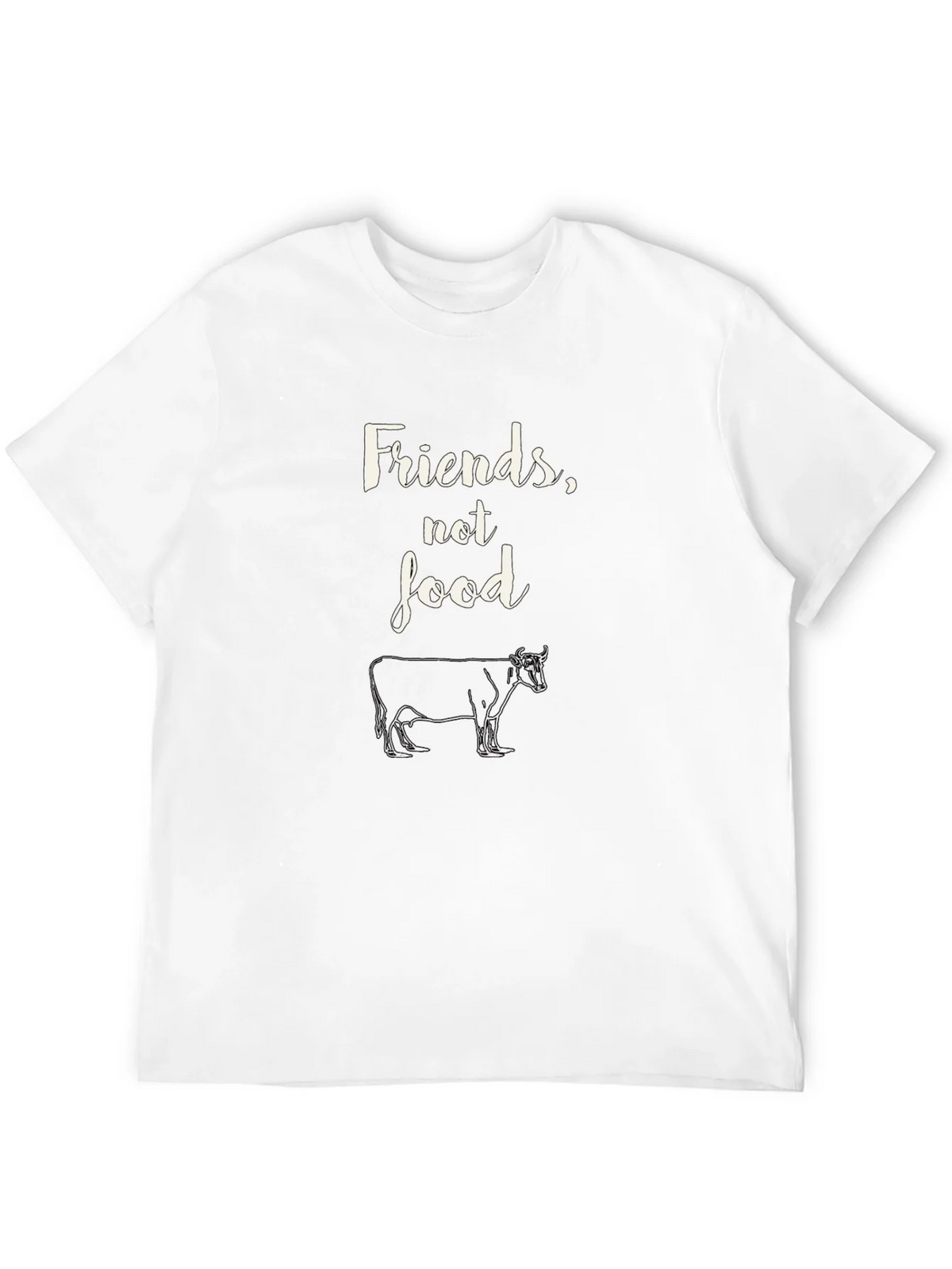Friends Not Food Vegan T-Shirt product image 5