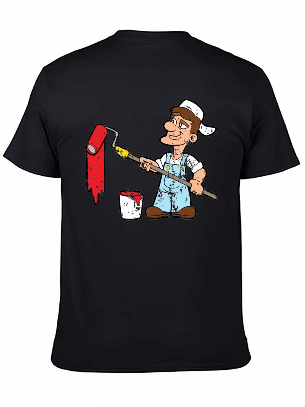 Painter Cartoon Graphic T-Shirt product image 4