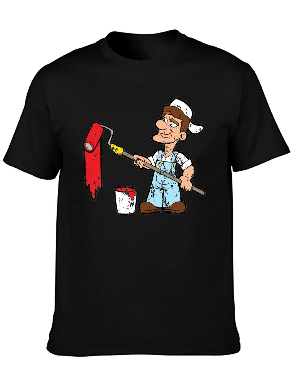 Painter Cartoon Graphic T-Shirt product image 3