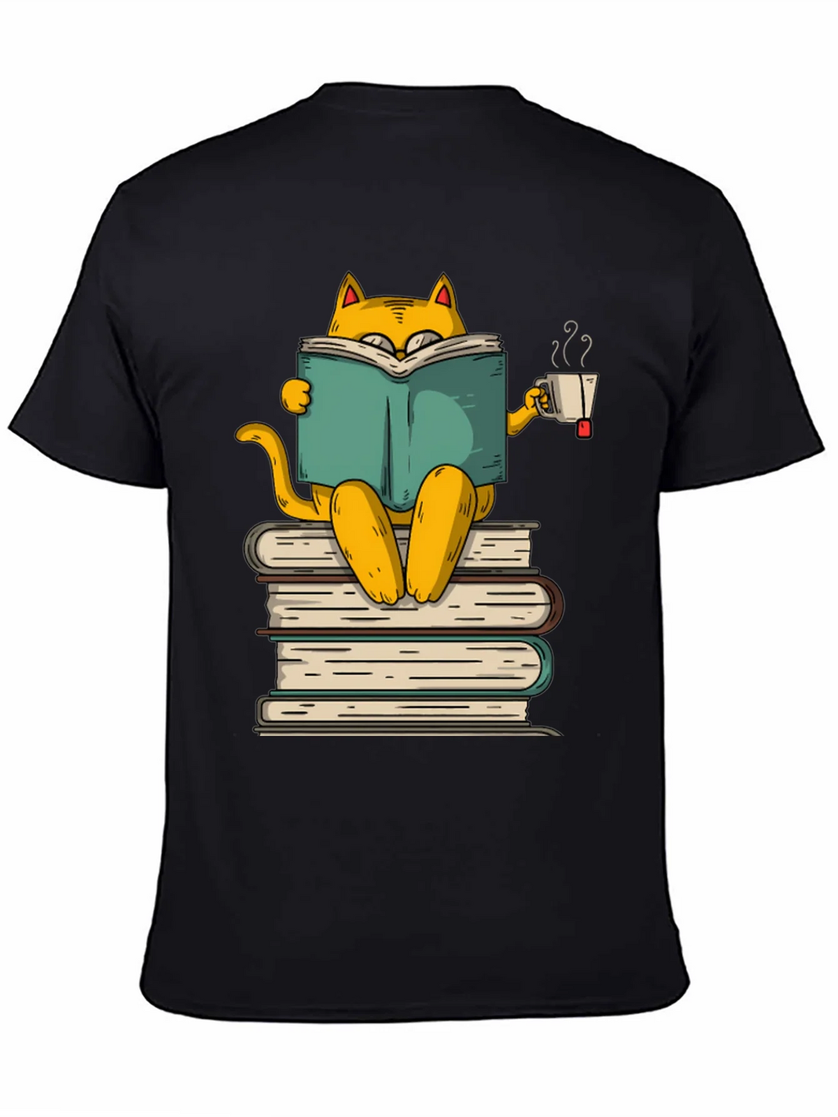 Bookish Cat T-Shirt - Literary Kitten Tee product image 4
