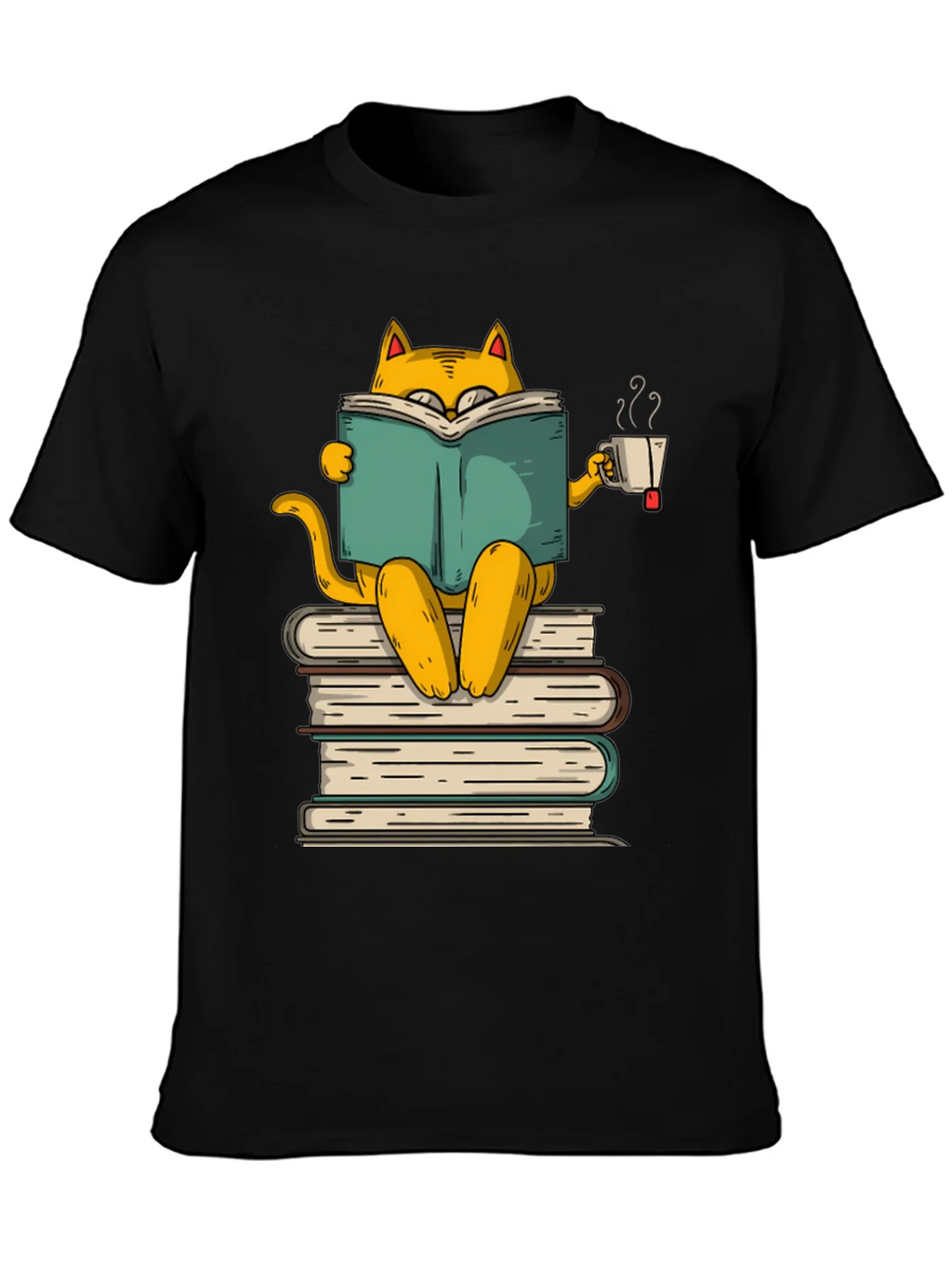 Bookish Cat T-Shirt - Literary Kitten Tee product image 3