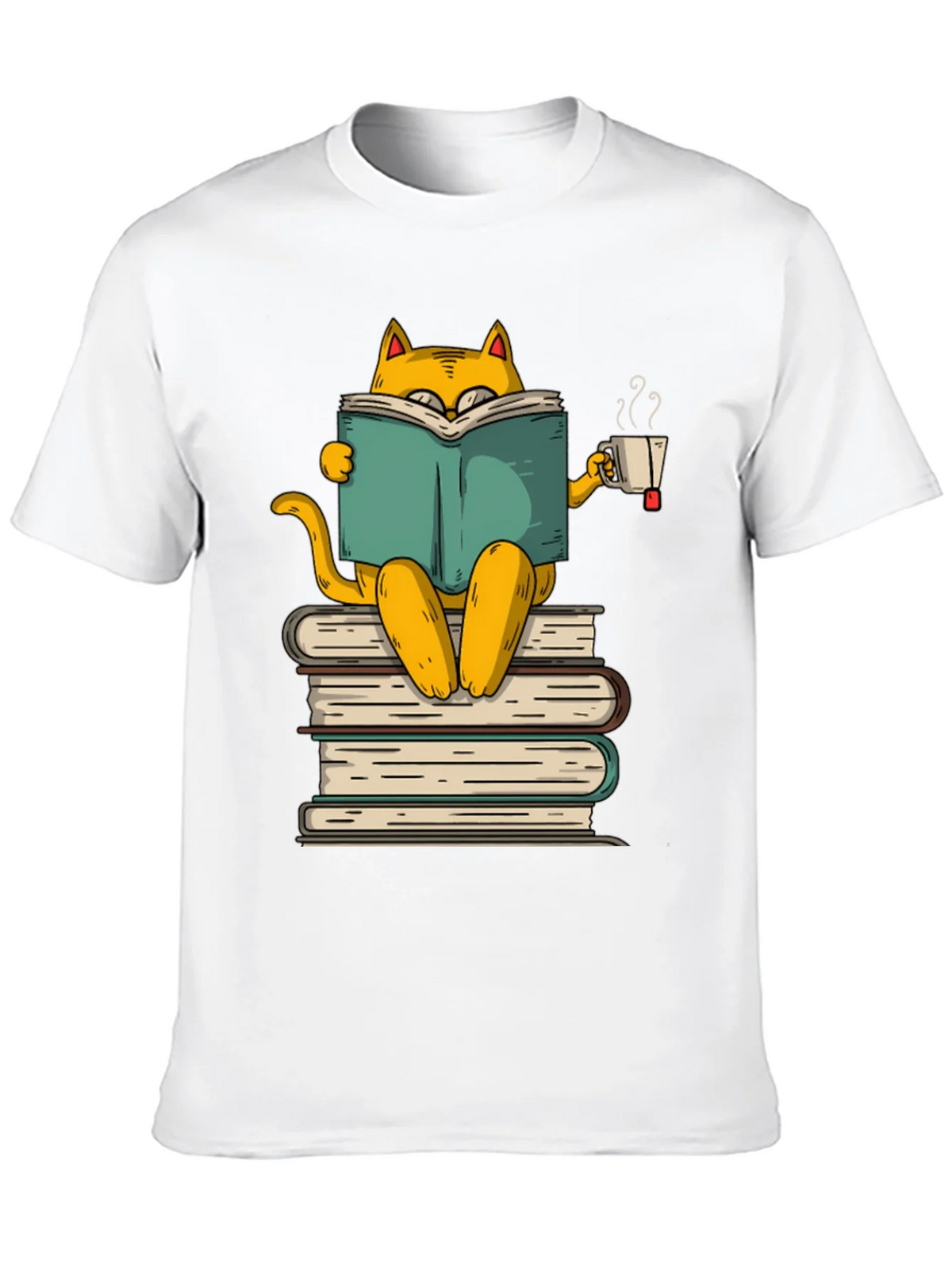 Bookish Cat T-Shirt - Literary Kitten Tee product image 9
