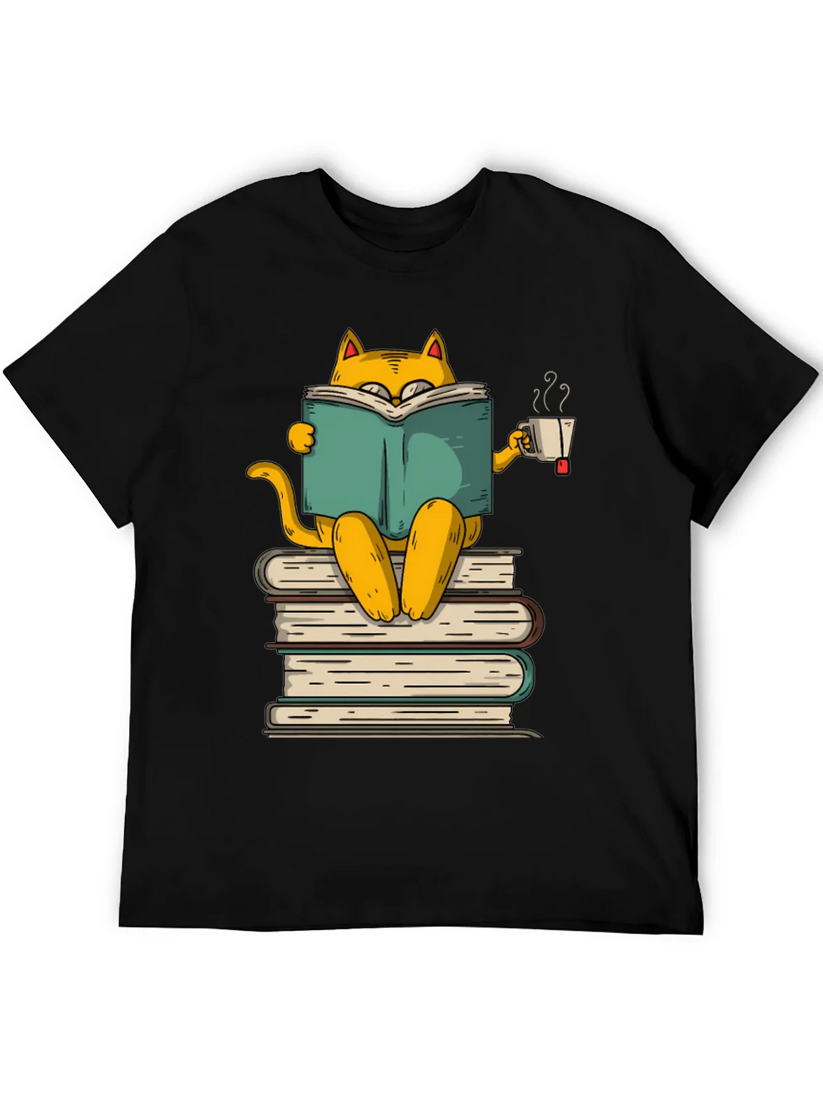 Bookish Cat T-Shirt - Literary Kitten Tee product image 5