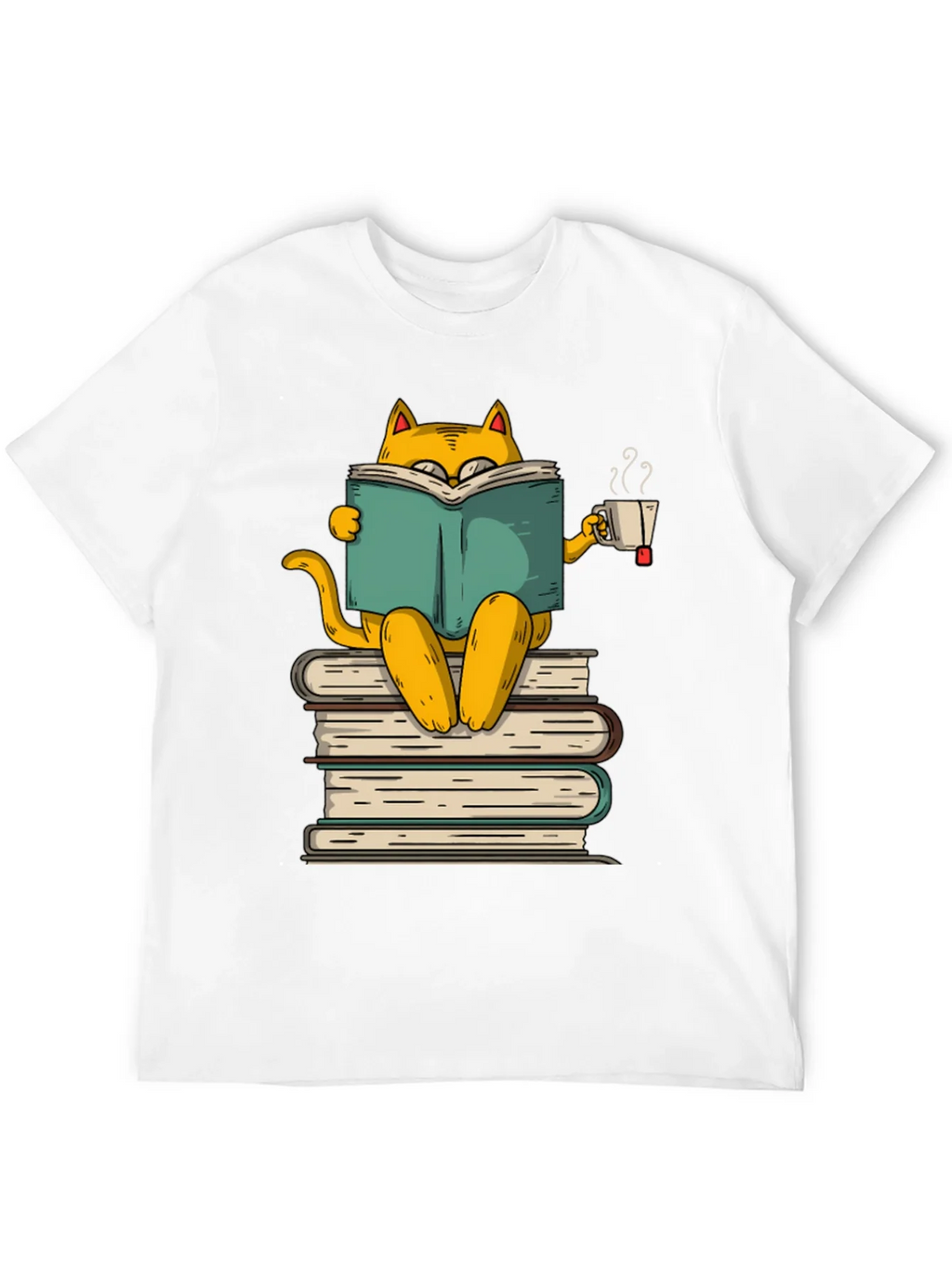 Bookish Cat T-Shirt - Literary Kitten Tee product image 11