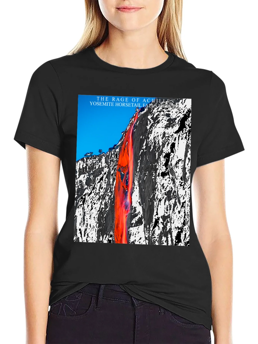 Rage of Achilles Yosemite Falls Graphic Tee product image 2